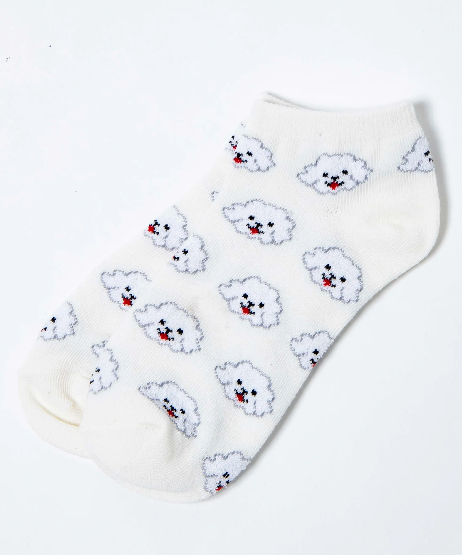 アニマル総柄ショートソックス(23-25cm) - Image 7
