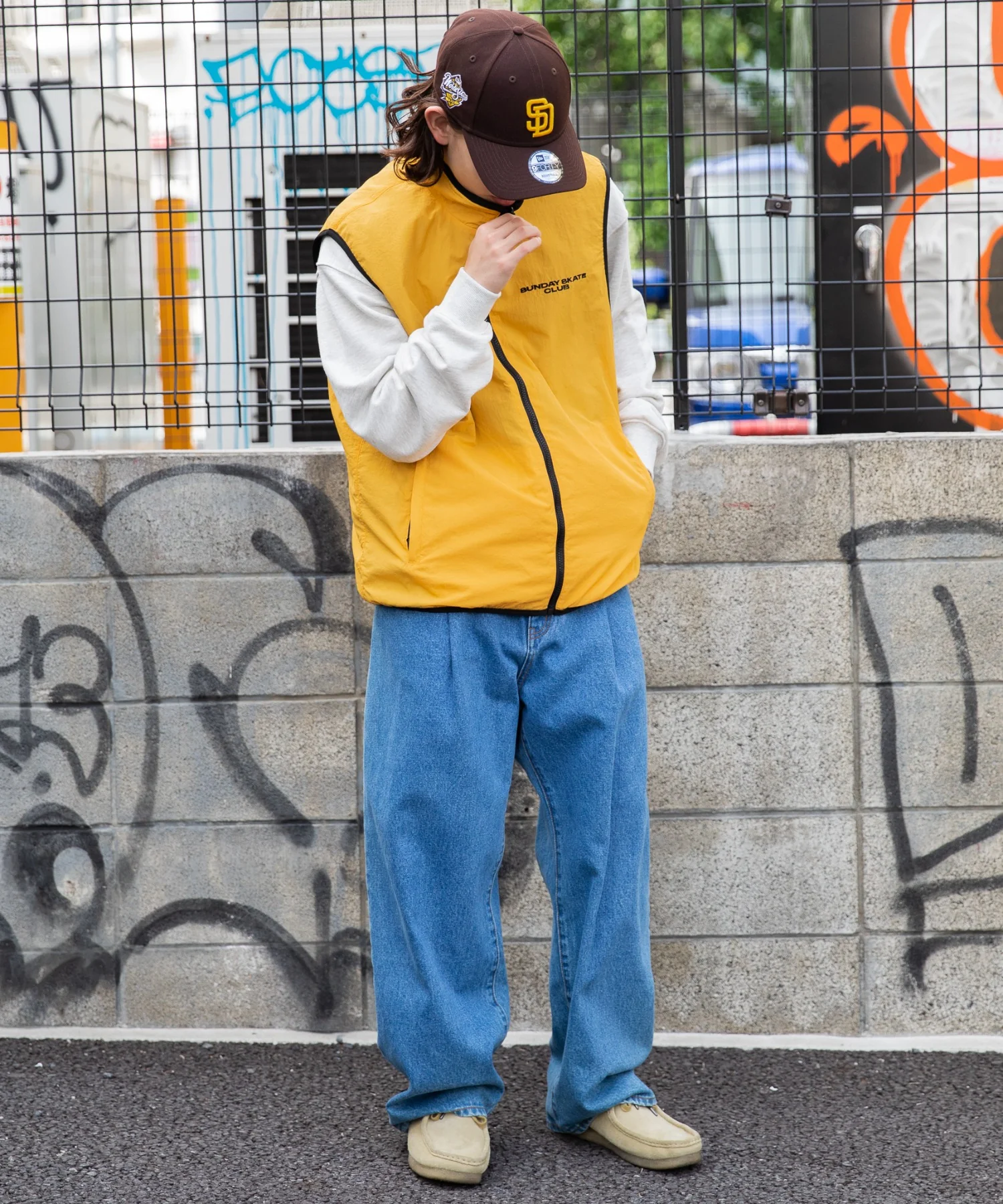 リバーシブルナイロンベスト - Image 16
