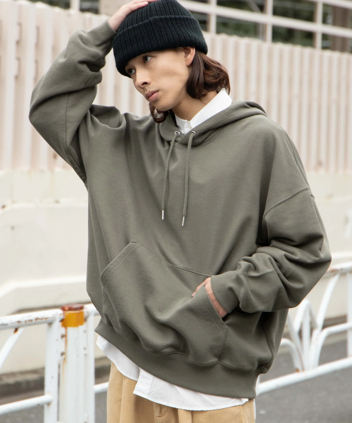 ヘビーウエイトBIGプルパーカー - Image 9