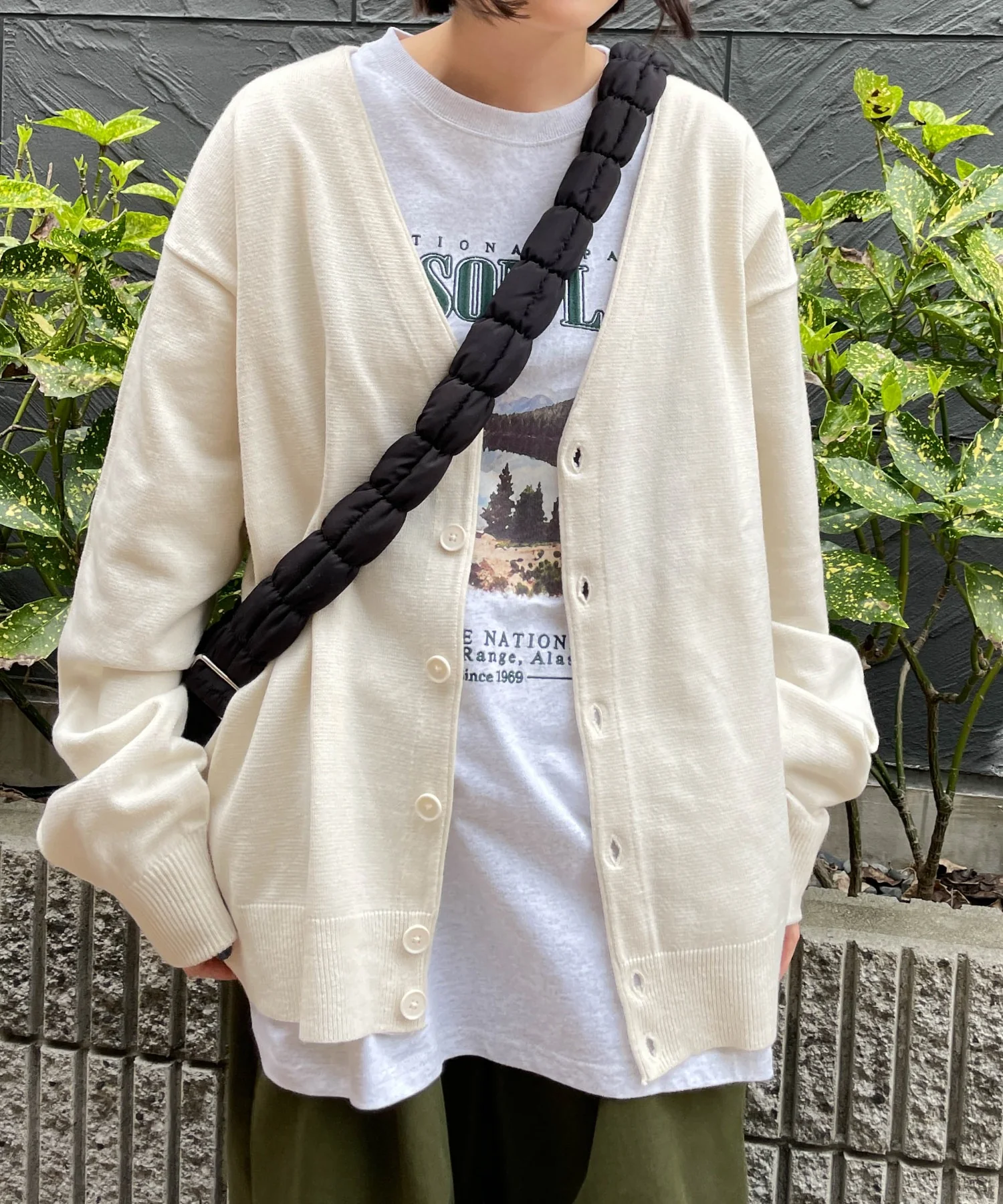 ドロップショルダーカーディガン - Image 4