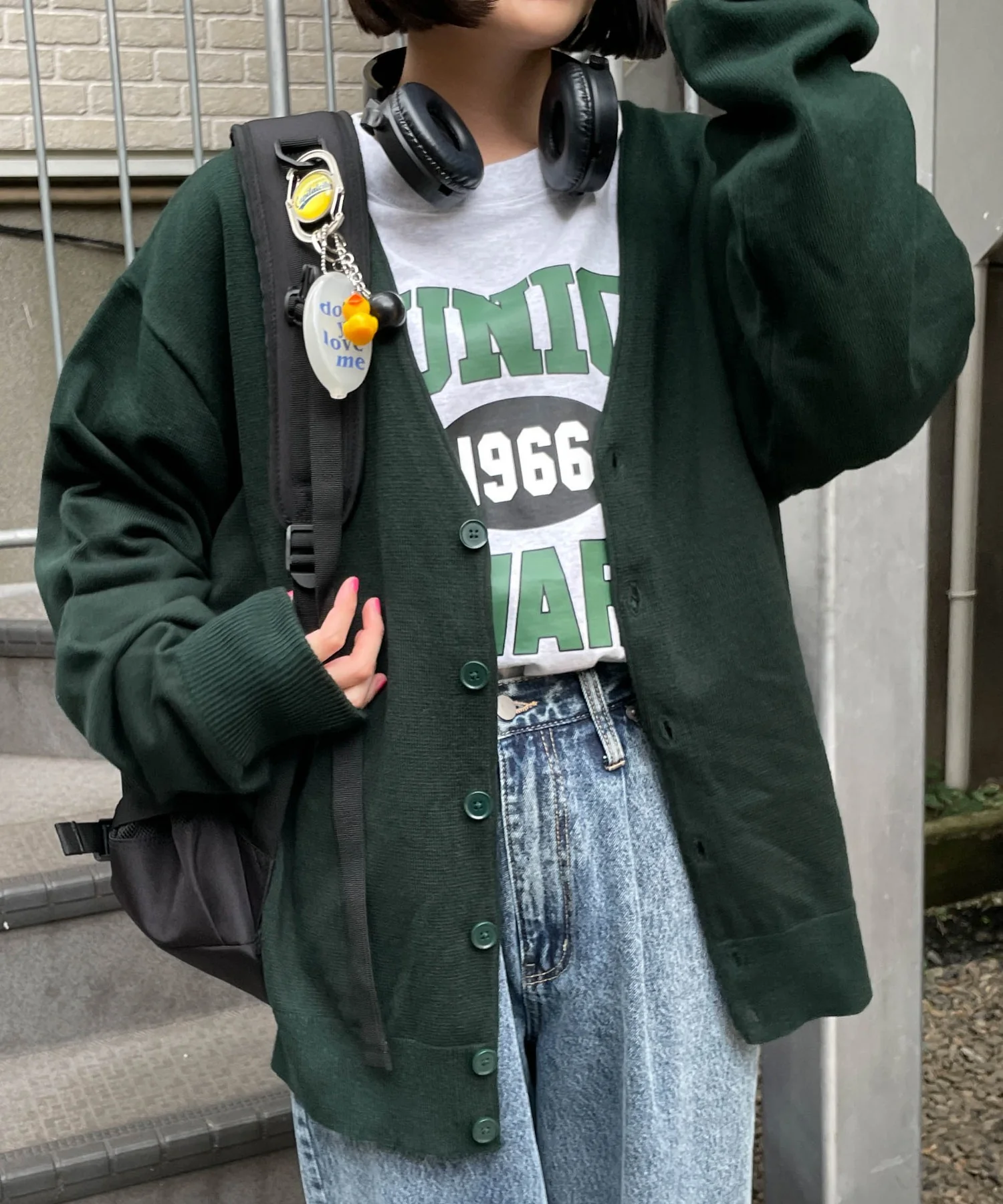 ドロップショルダーカーディガン - Image 5