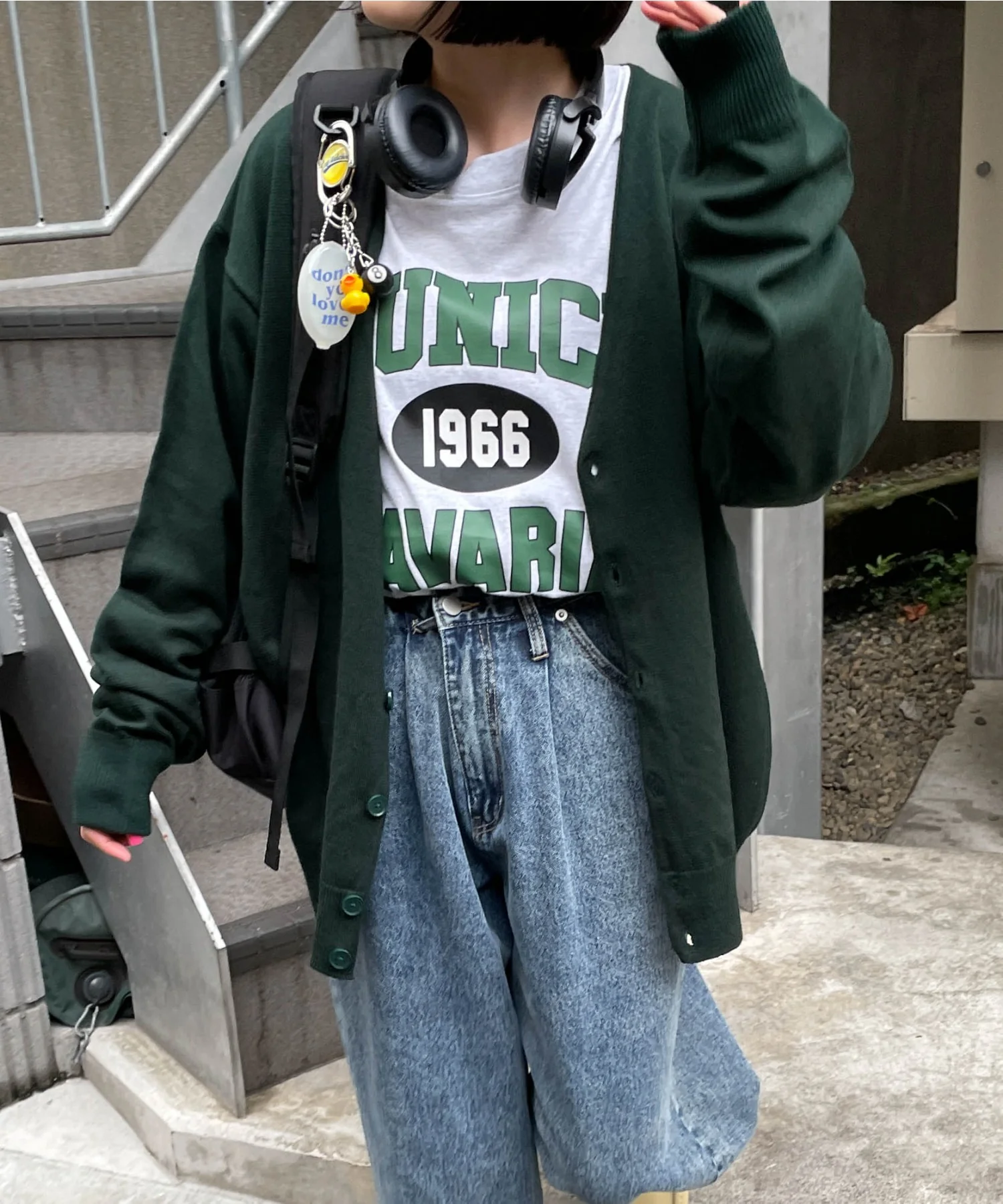 ドロップショルダーカーディガン - Image 7