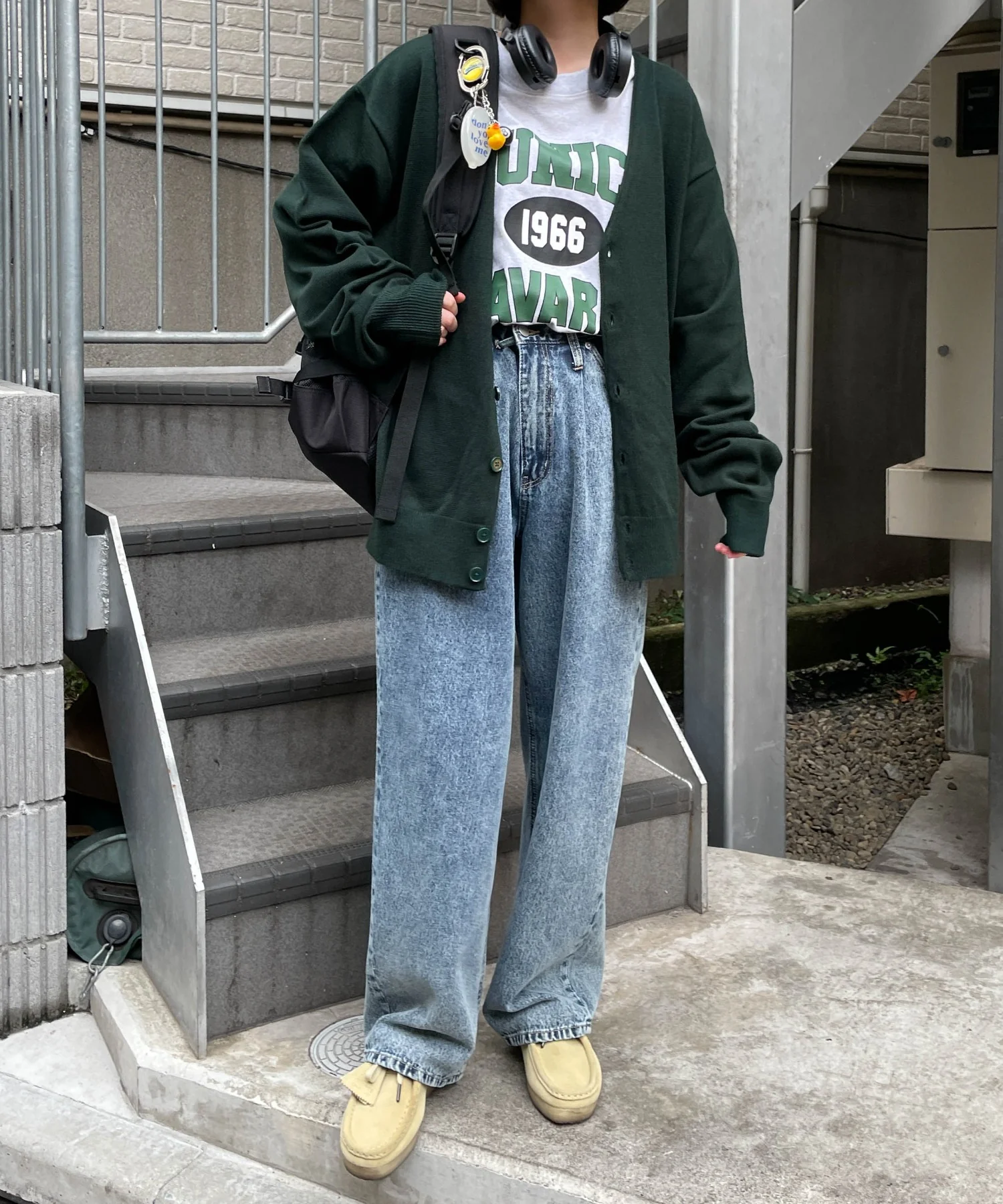 ドロップショルダーカーディガン - Image 8