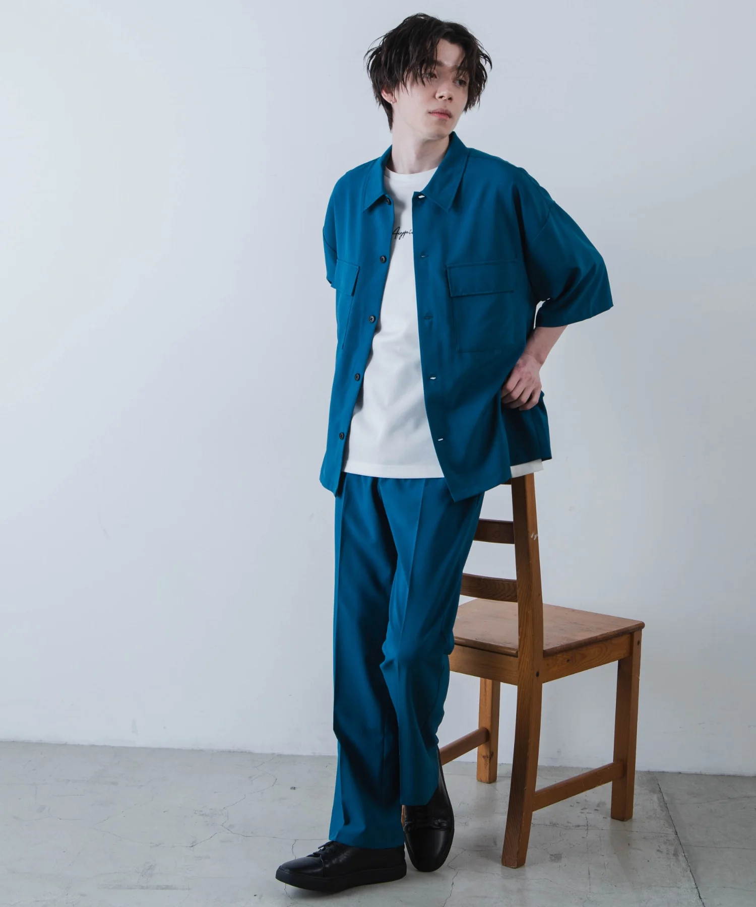 イージーケアセミフレアスラックス - Image 14