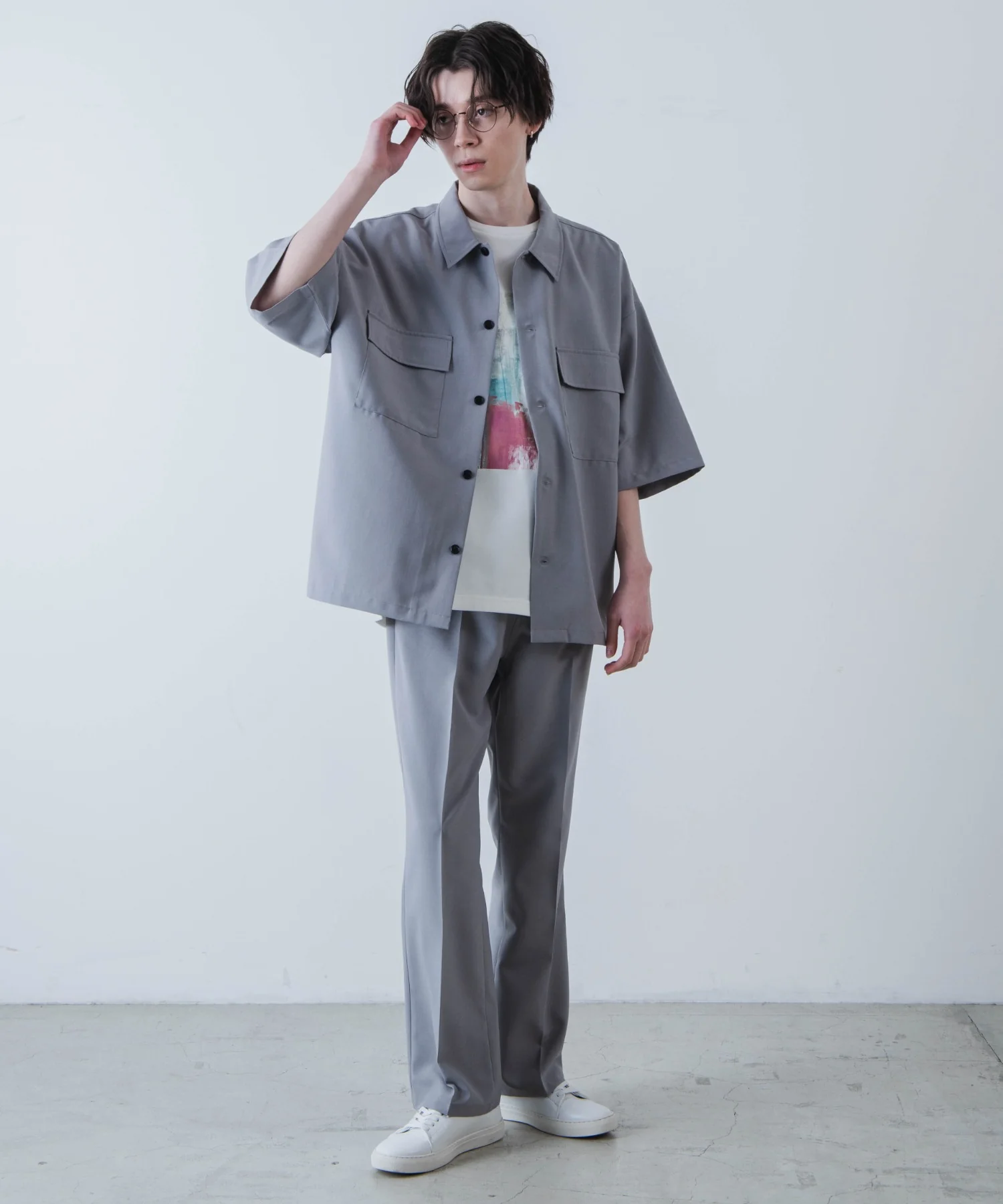 イージーケアセミフレアスラックス - Image 19