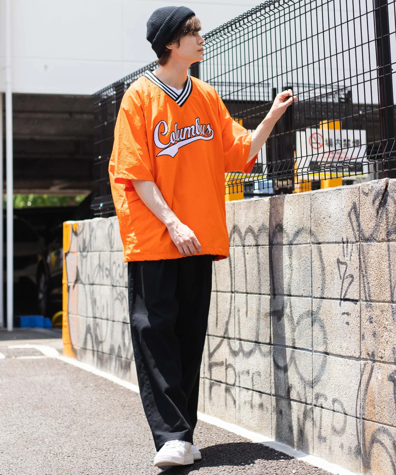 ラインリブナイロンプルオーバー - Image 13