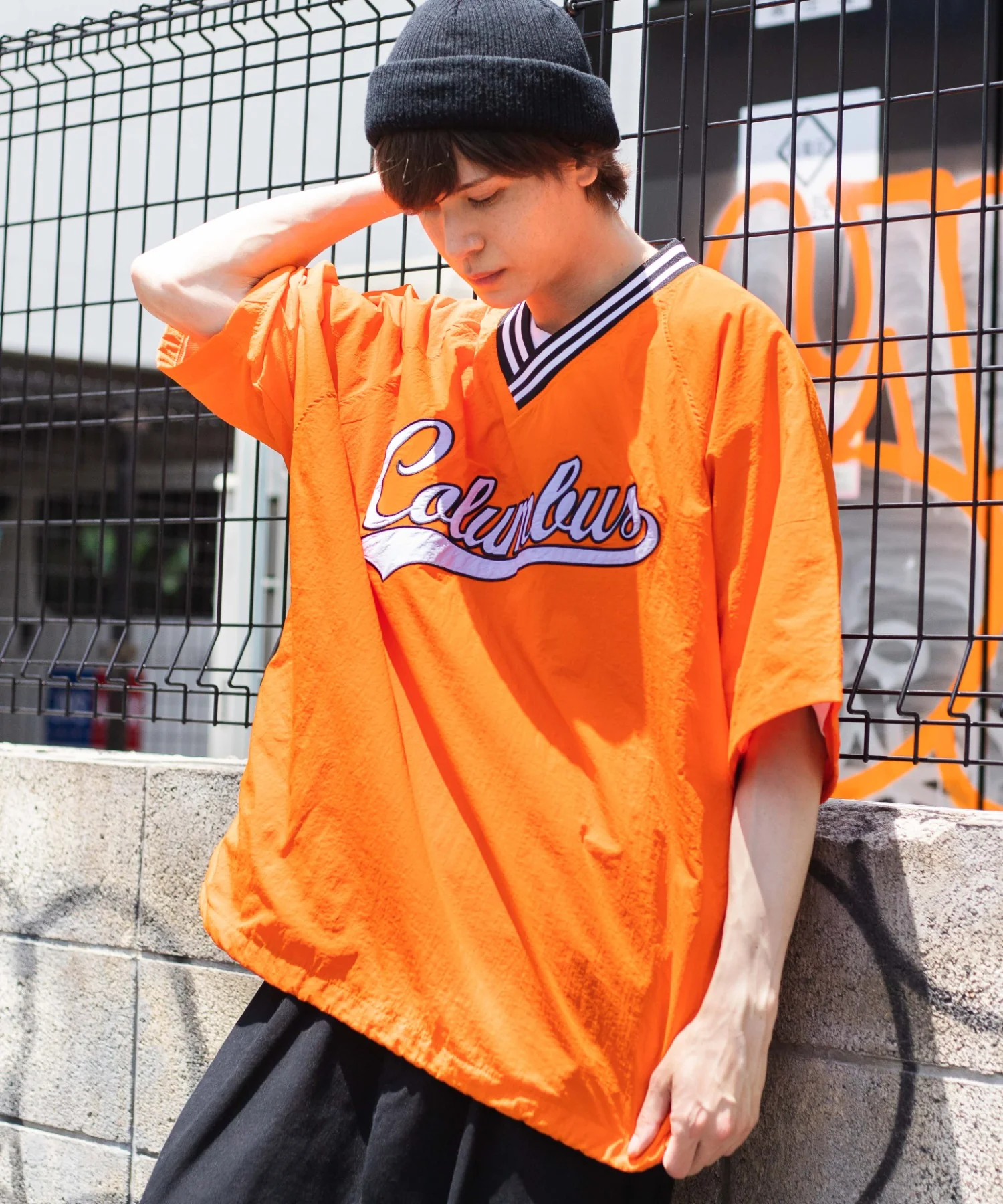 ラインリブナイロンプルオーバー - Image 15