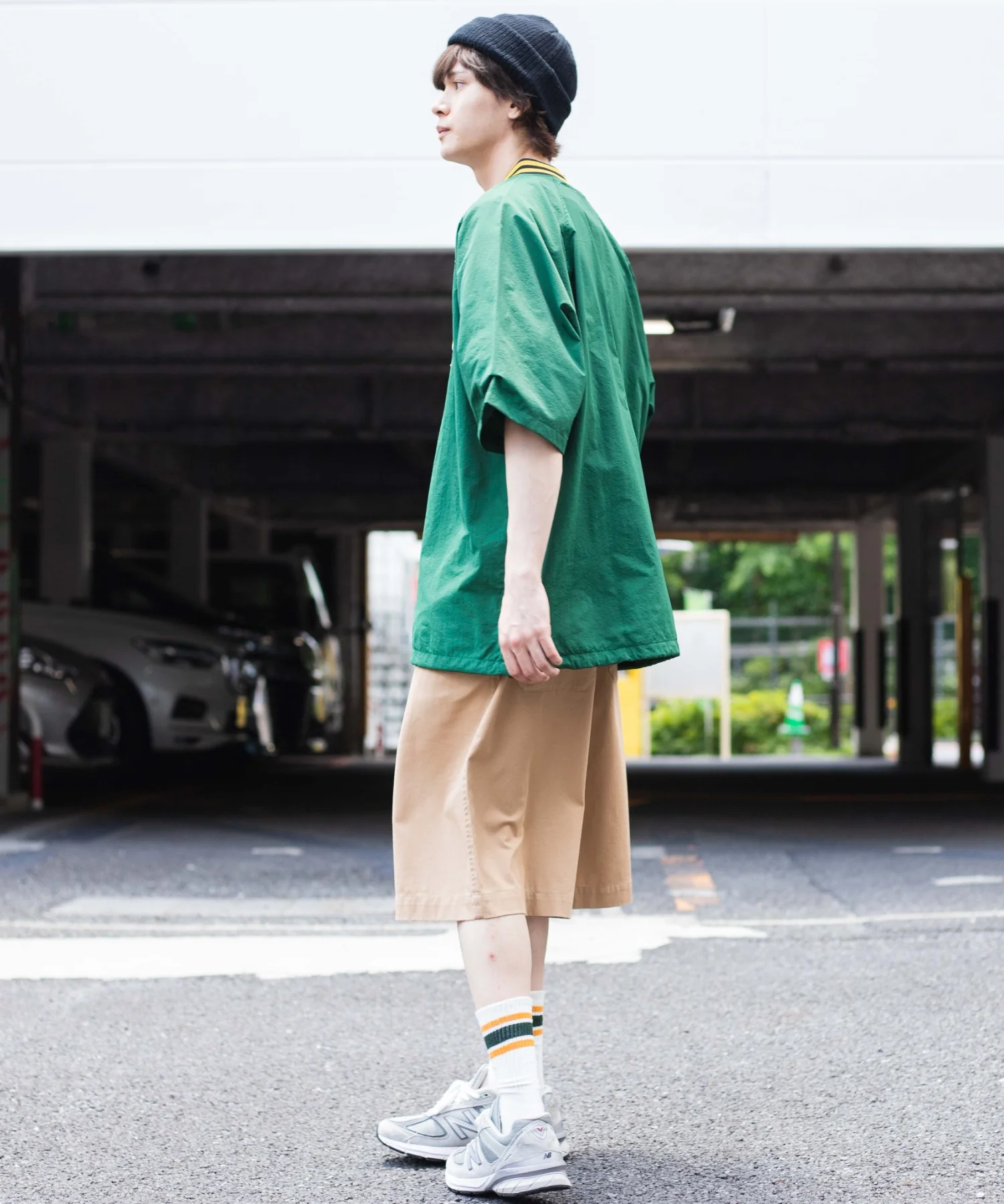 ラインリブナイロンプルオーバー - Image 6