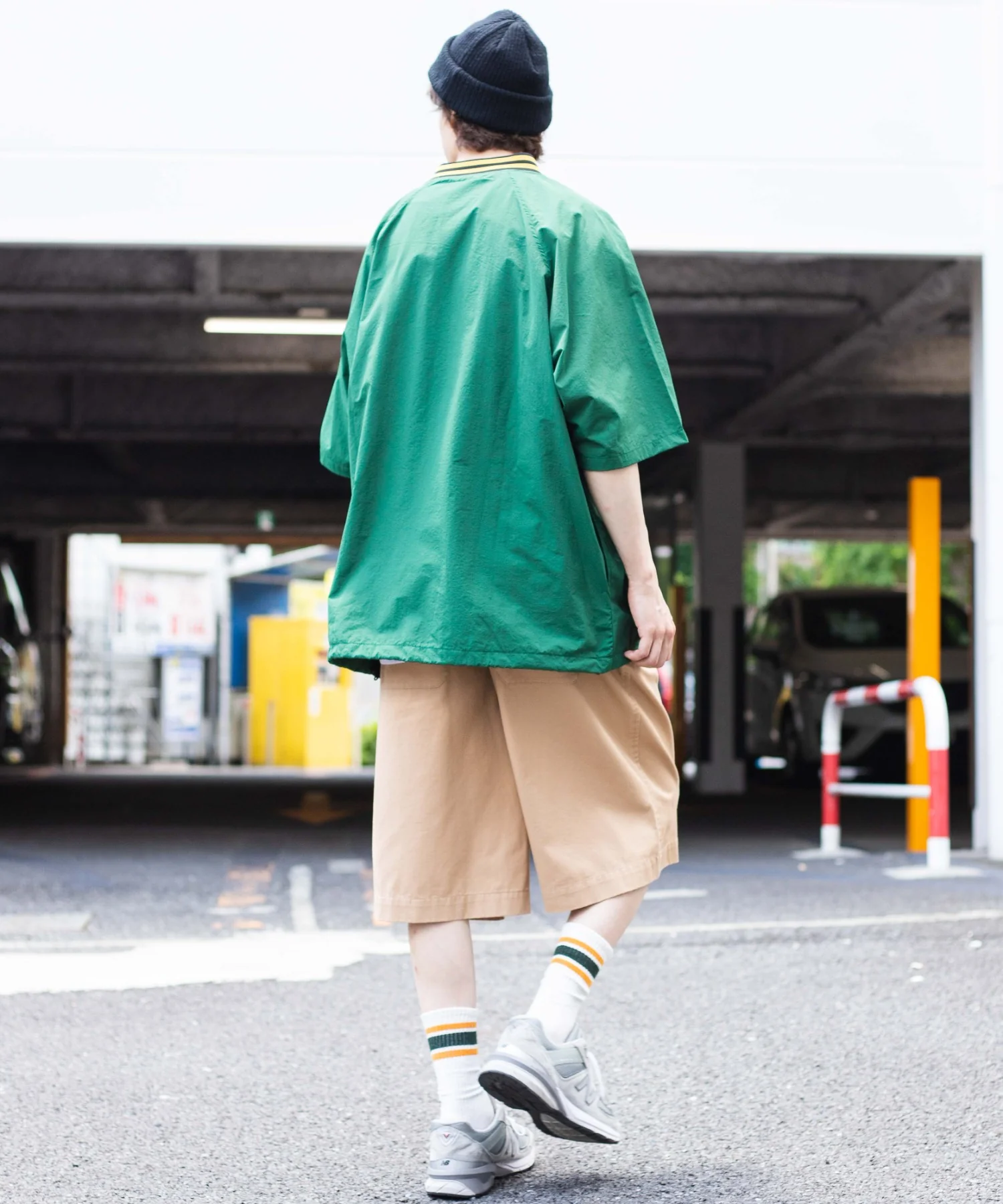 ラインリブナイロンプルオーバー - Image 7