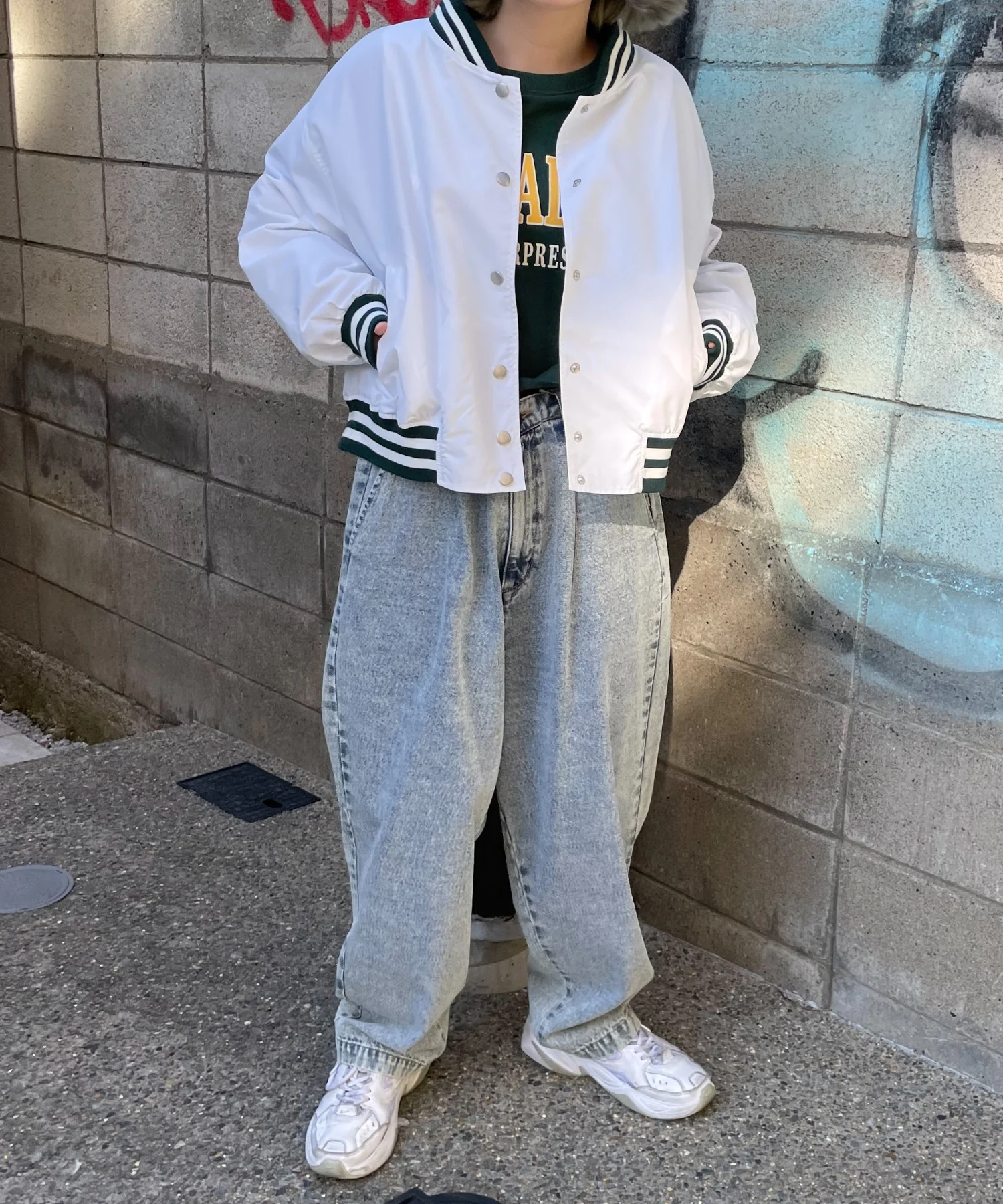 ラインリブショートスタジャン - Image 18