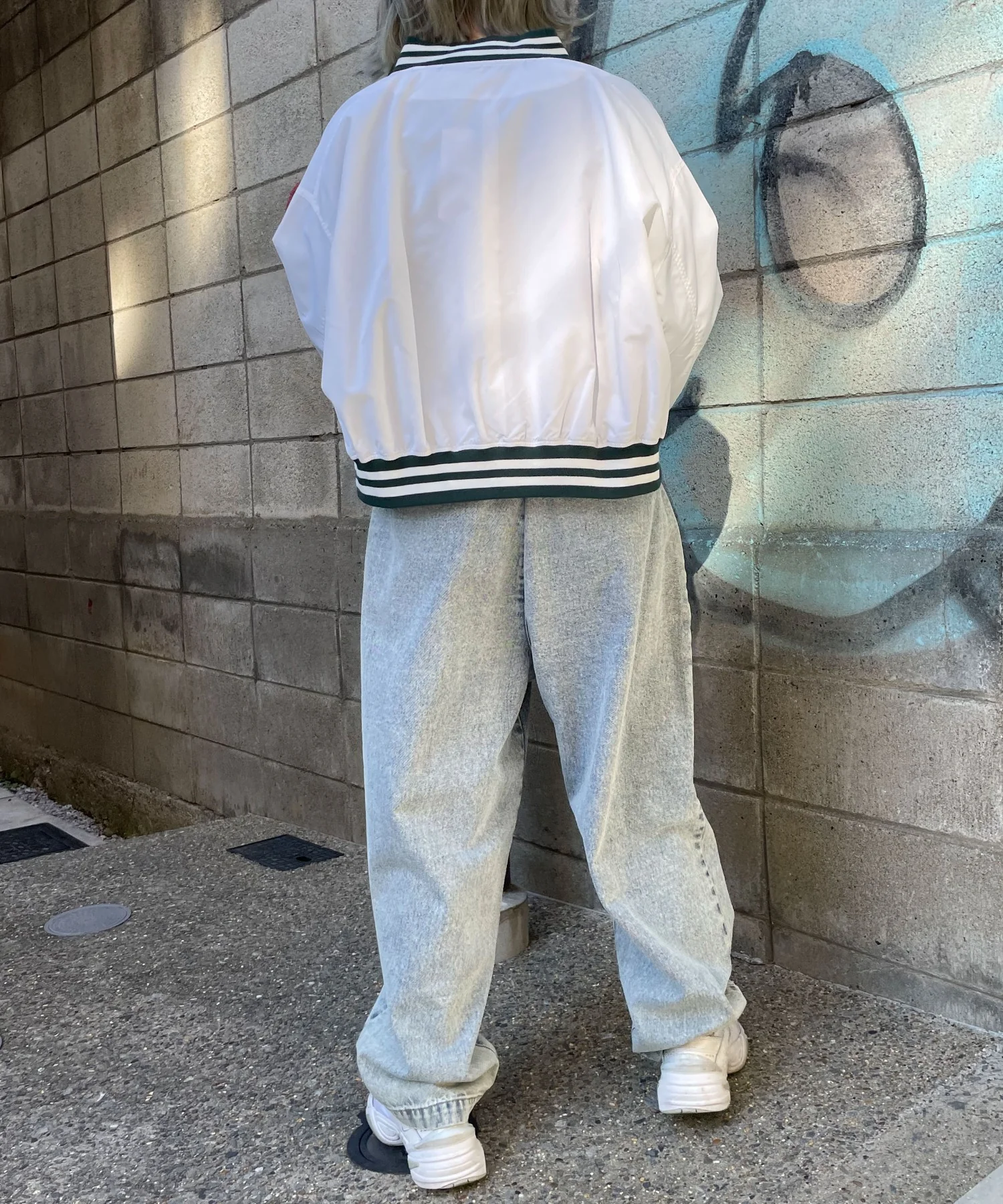 ラインリブショートスタジャン - Image 20