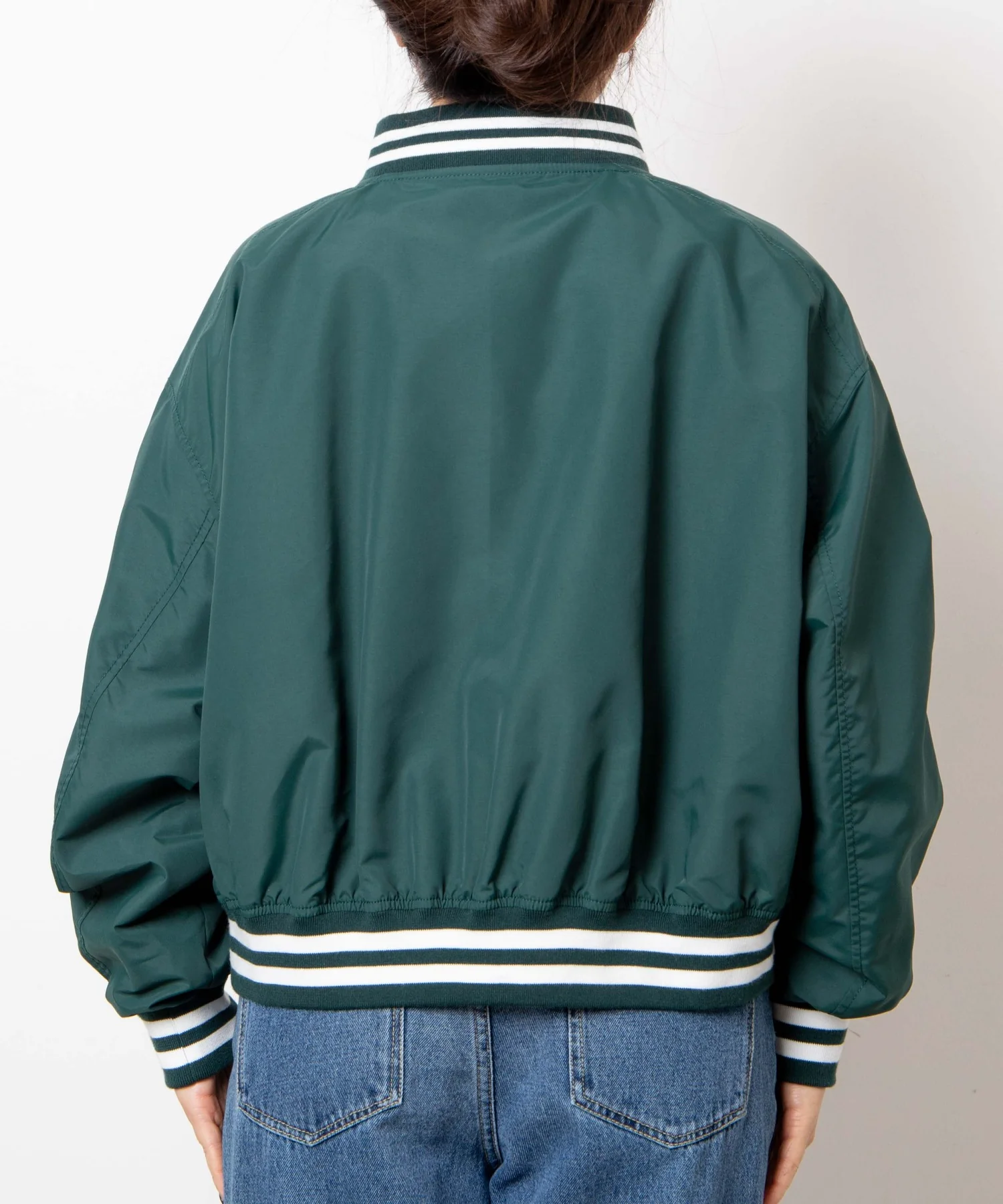 ラインリブショートスタジャン - Image 29