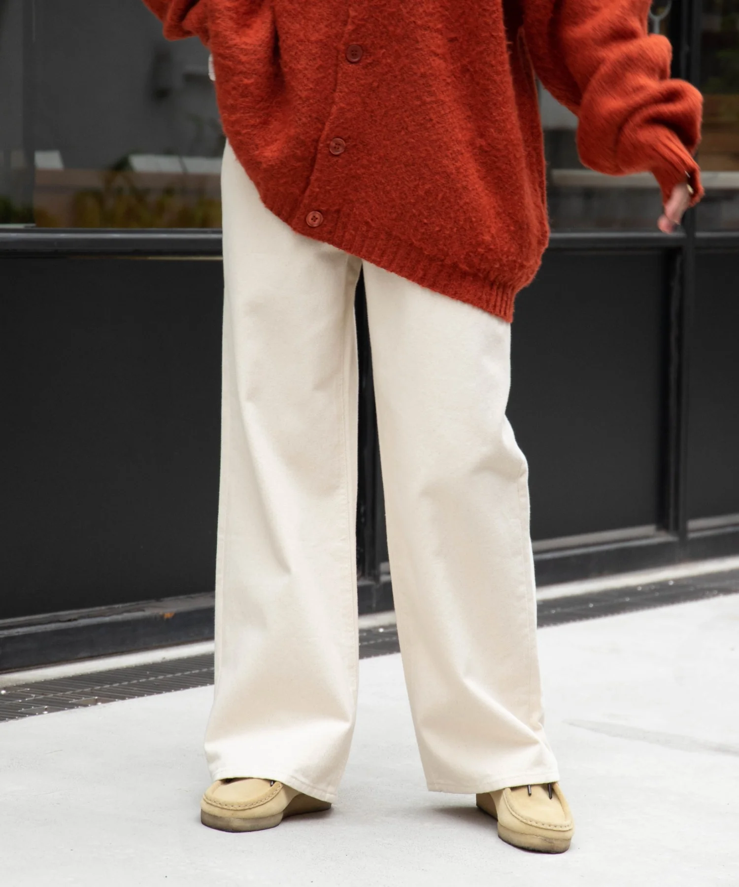 ウエストフィットワイドストレートパンツ - Image 10