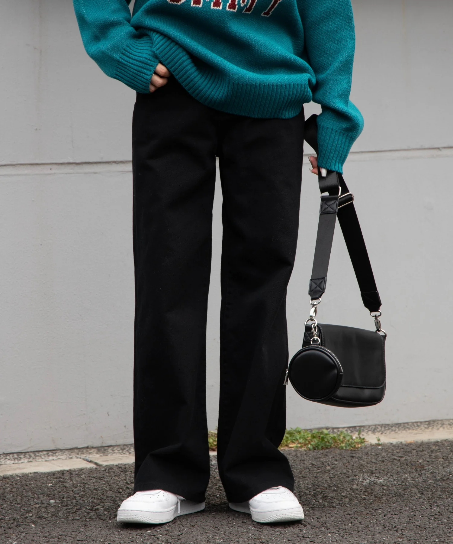 ウエストフィットワイドストレートパンツ - Image 12
