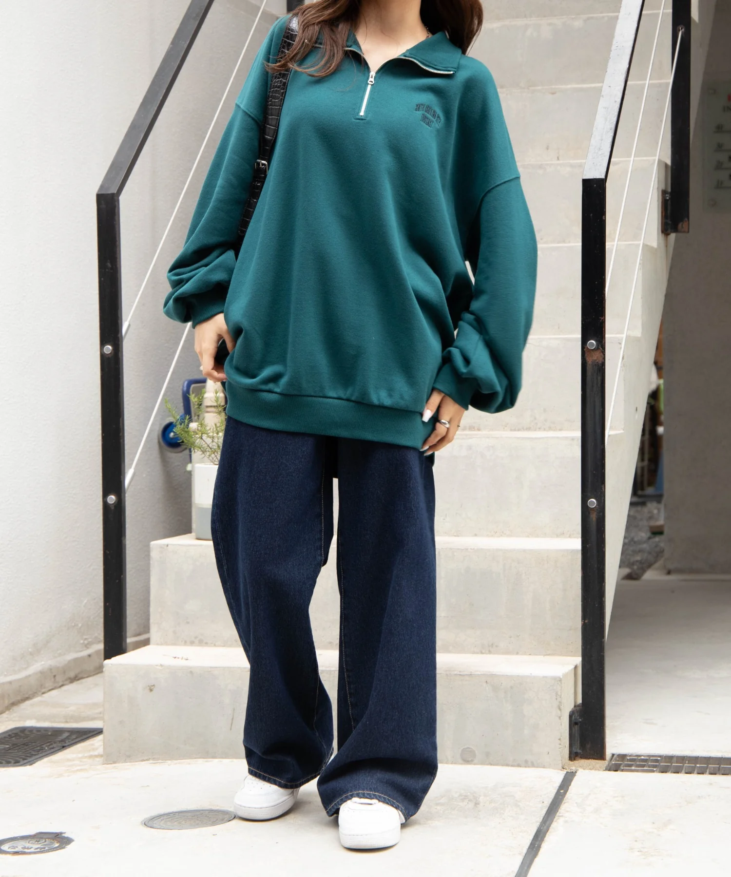 ウエストフィットワイドストレートパンツ - Image 17