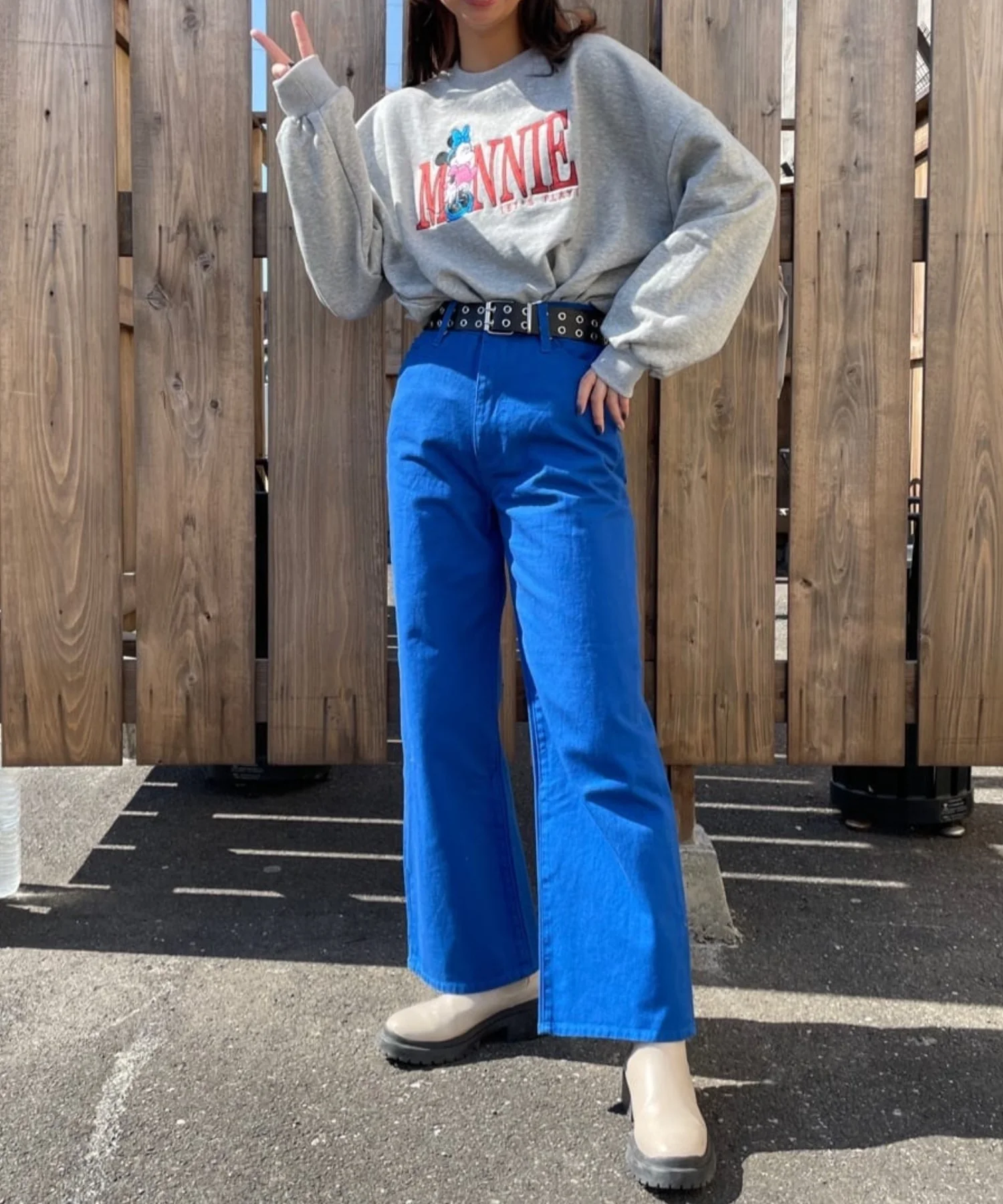 ウエストフィットワイドストレートパンツ - Image 27