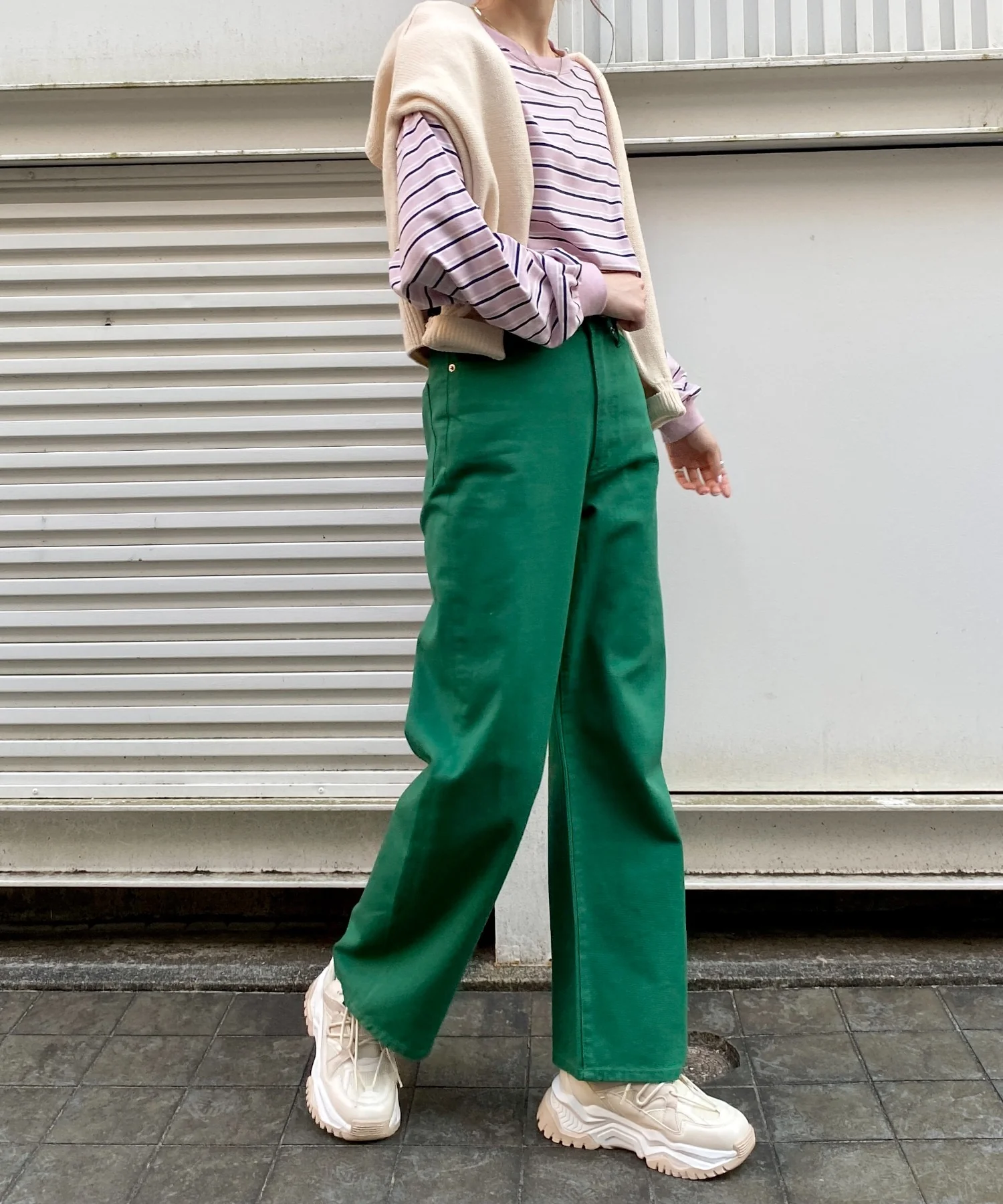 ウエストフィットワイドストレートパンツ - Image 31