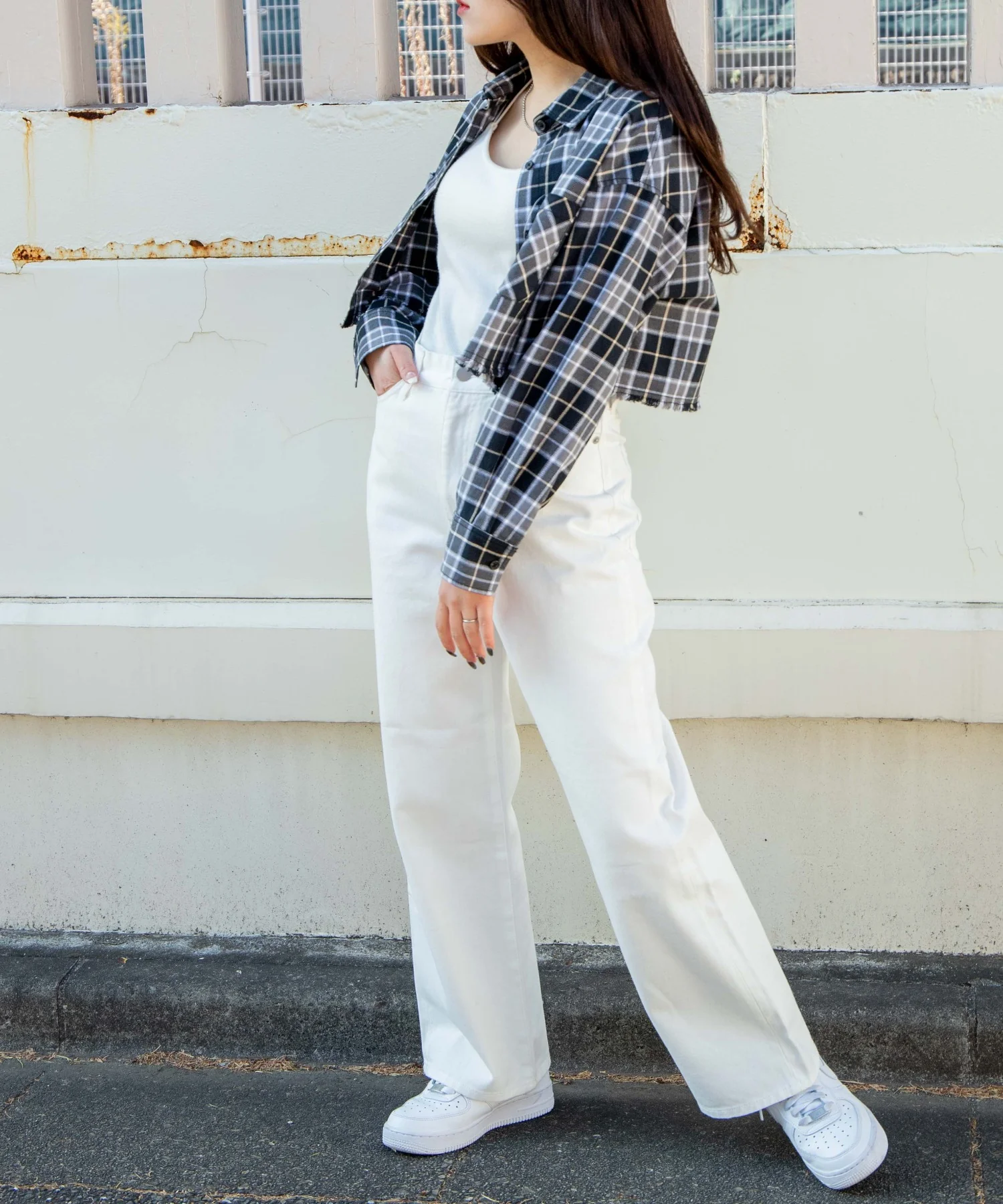 ウエストフィットワイドストレートパンツ - Image 36