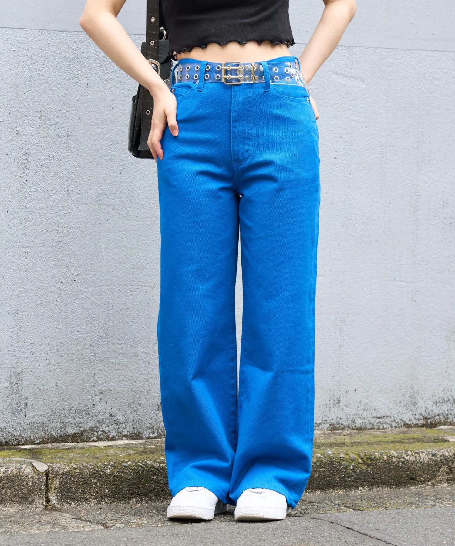 ウエストフィットワイドストレートパンツ - Image 7
