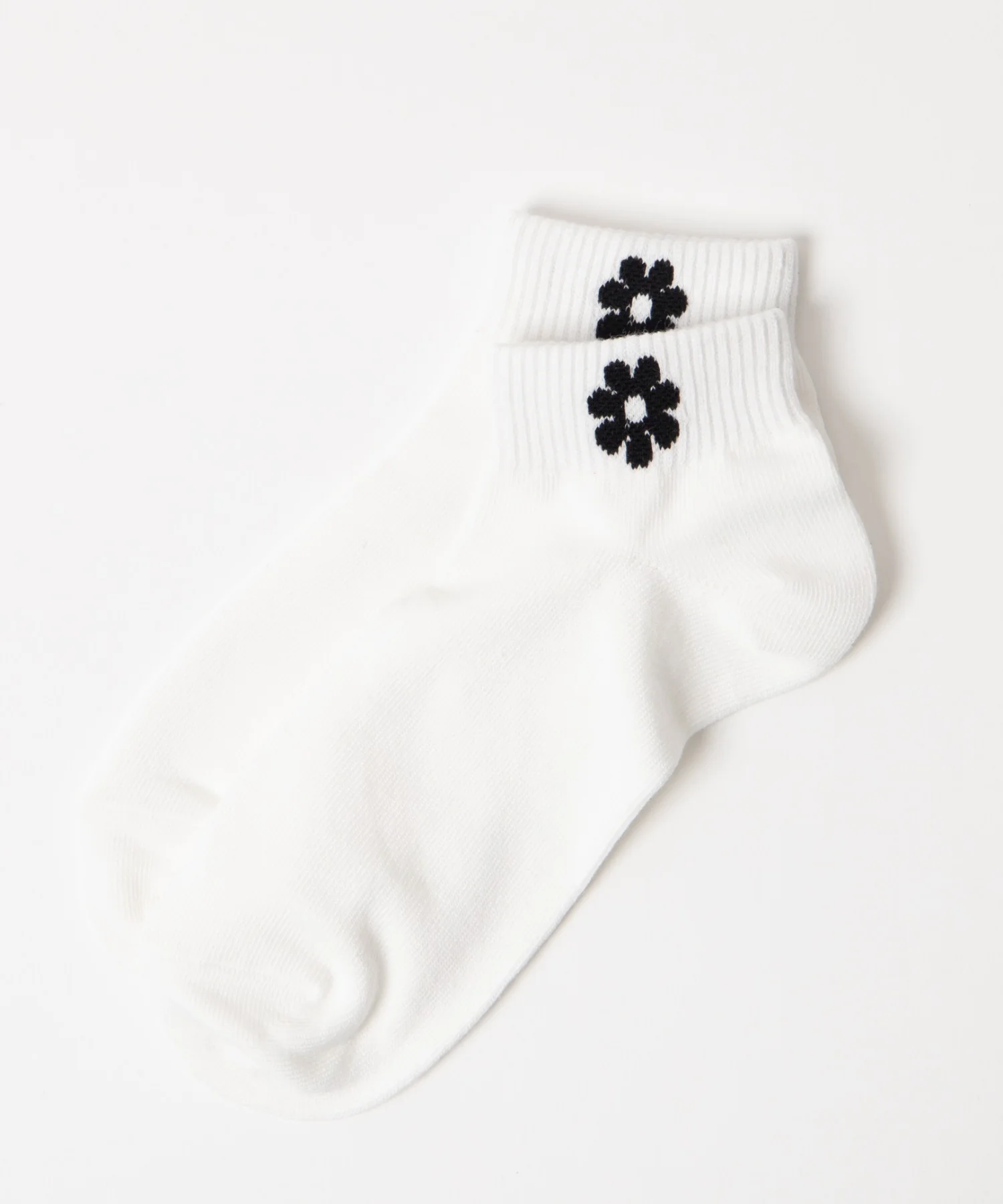 フラワーショートソックス(23-25cm) - Image 7