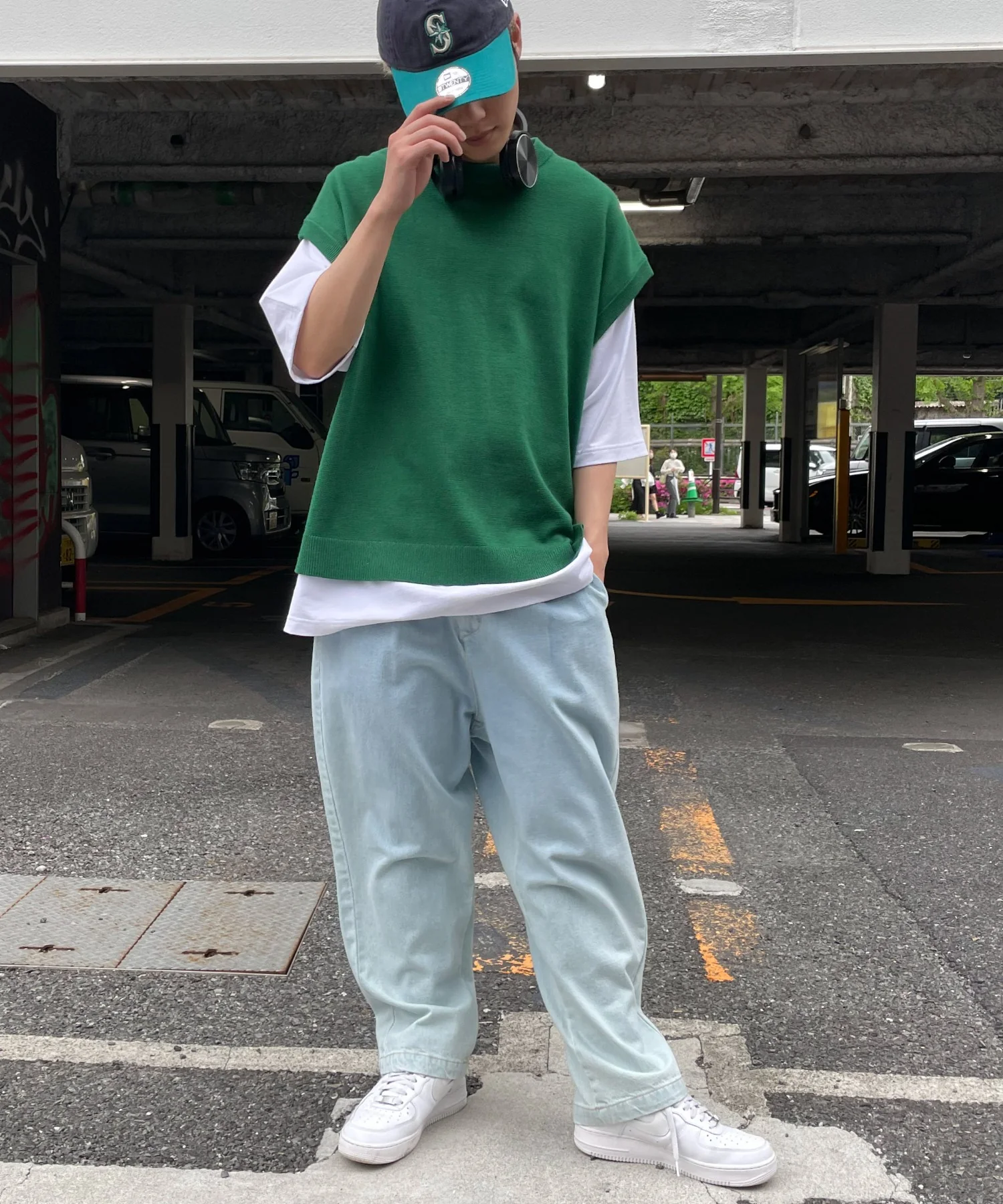 カラールーズニットベスト - Image 16