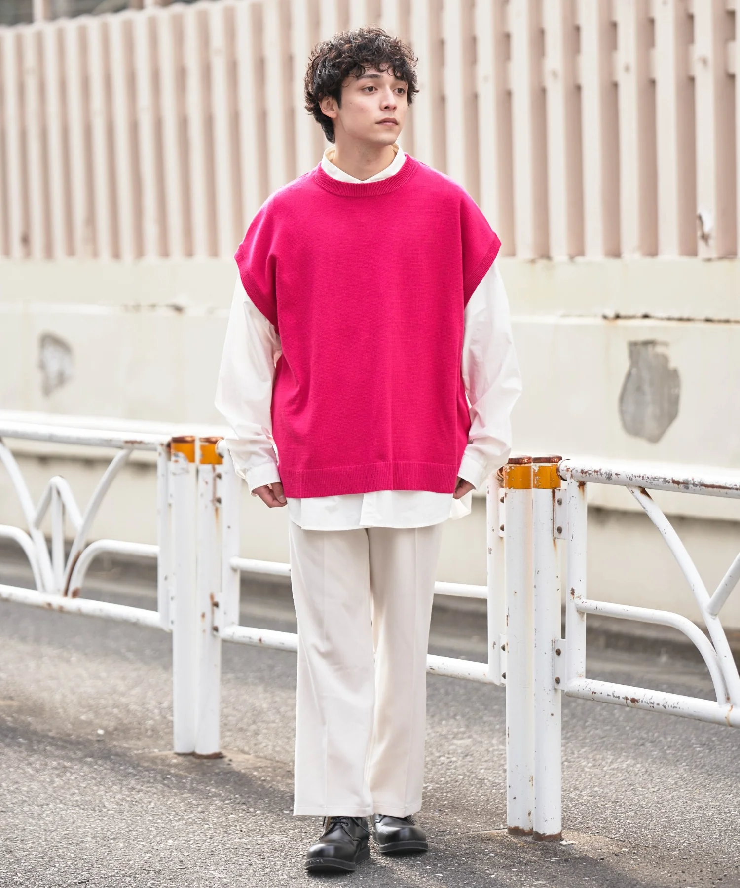 カラールーズニットベスト - Image 19