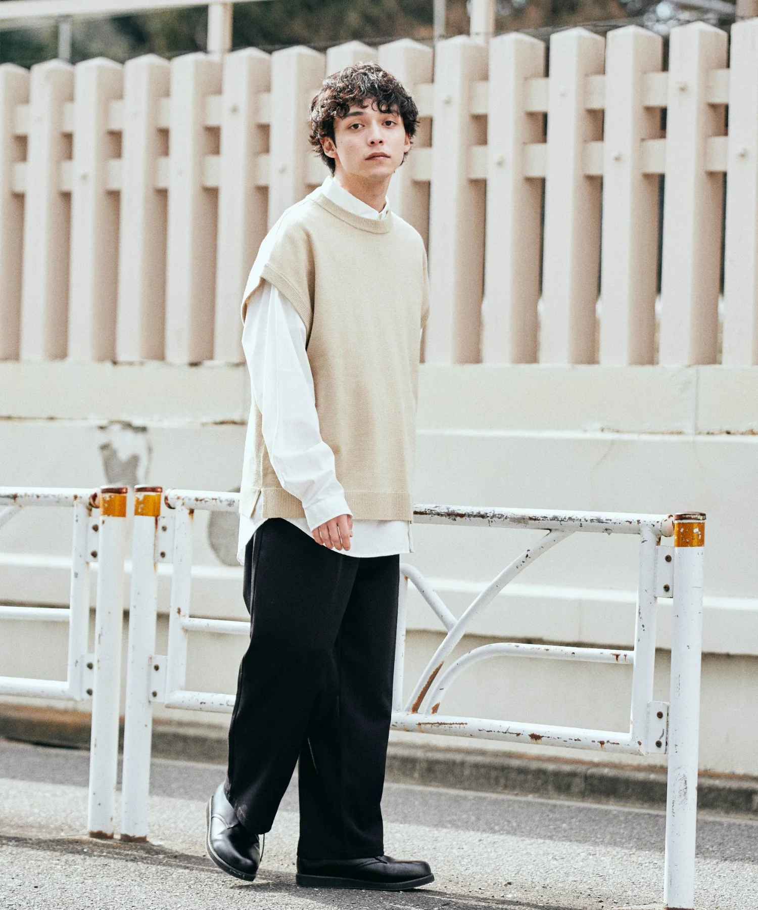 カラールーズニットベスト - Image 27