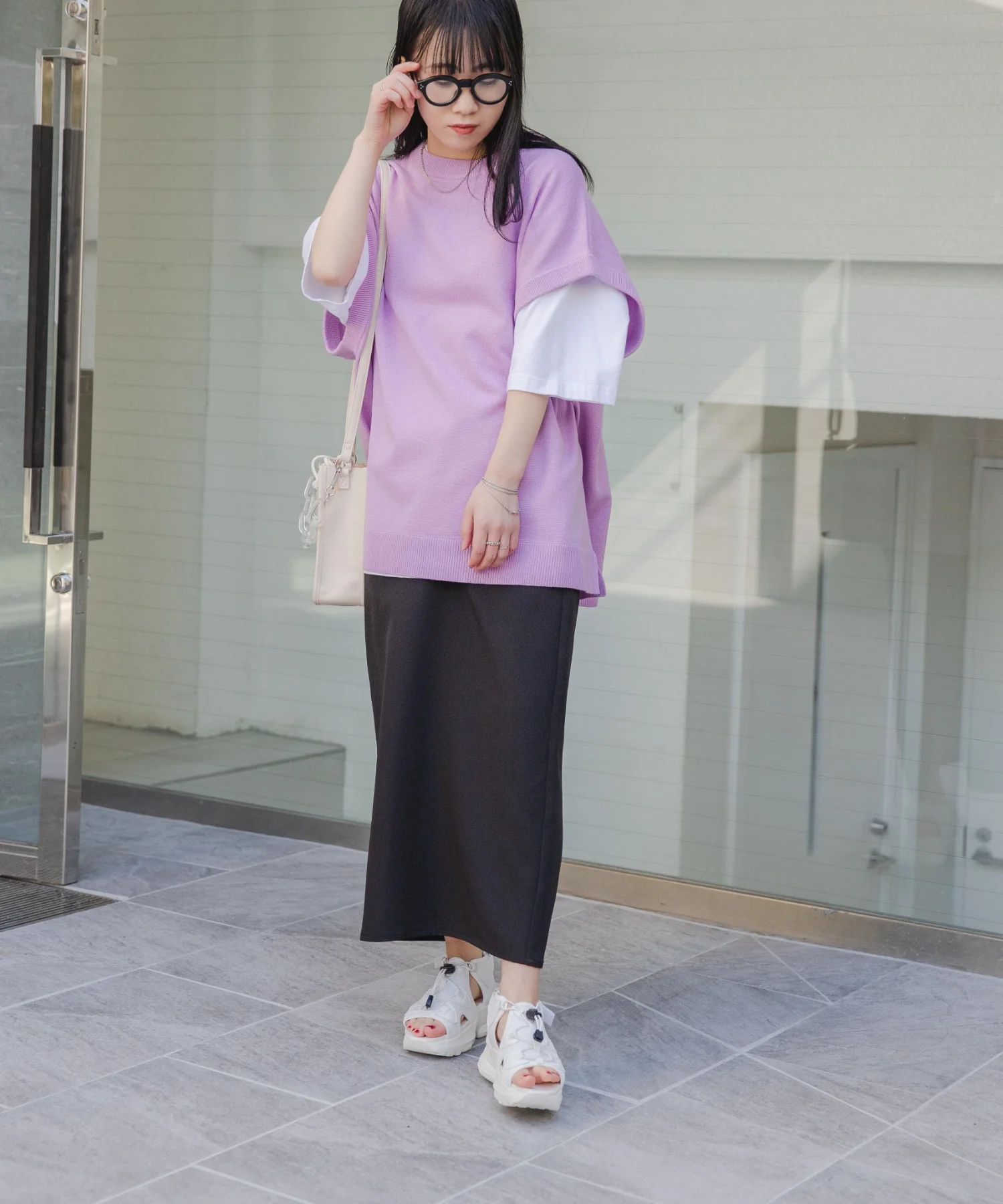 カラールーズニットベスト - Image 35