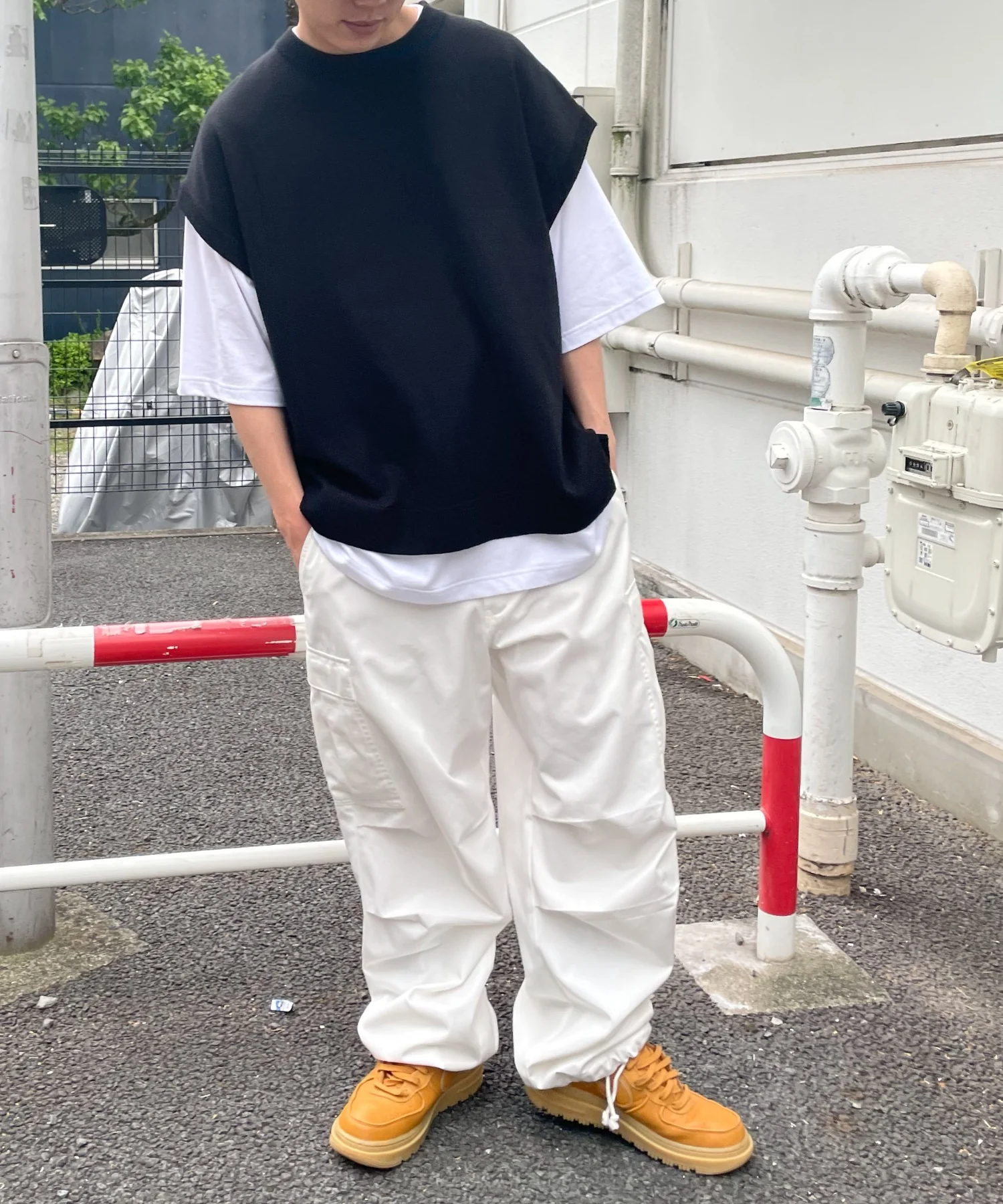 カラールーズニットベスト - Image 38