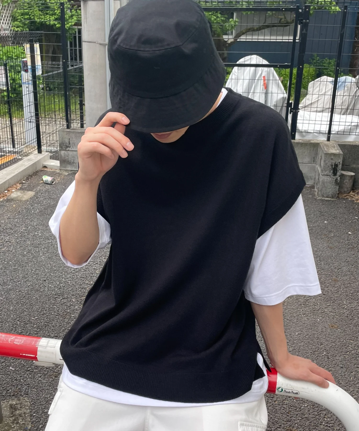 カラールーズニットベスト - Image 39