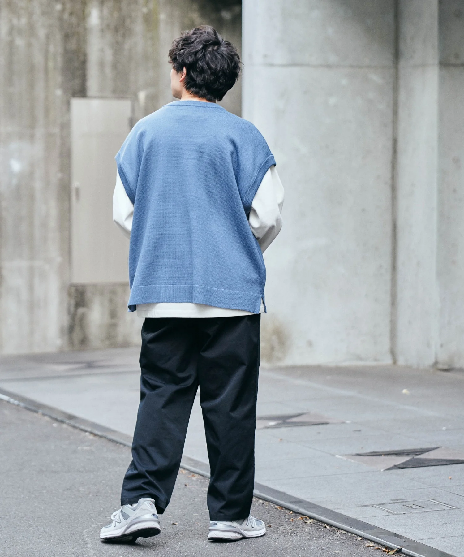 カラールーズニットベスト - Image 9