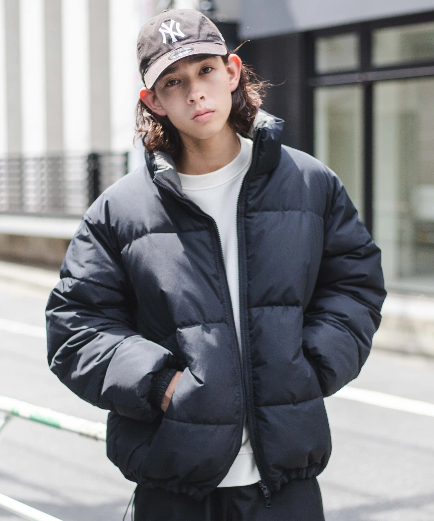 リバーシブルパデッドブルゾン - Image 20