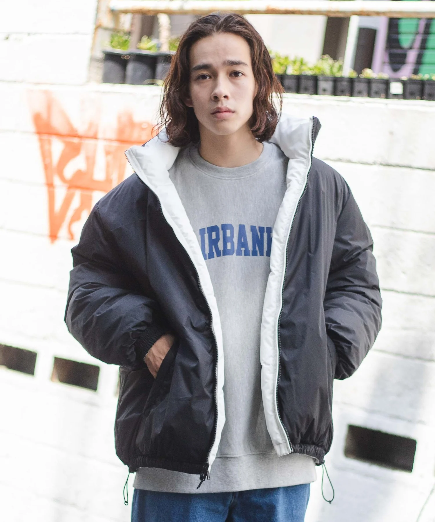 リバーシブルパデッドブルゾン - Image 30