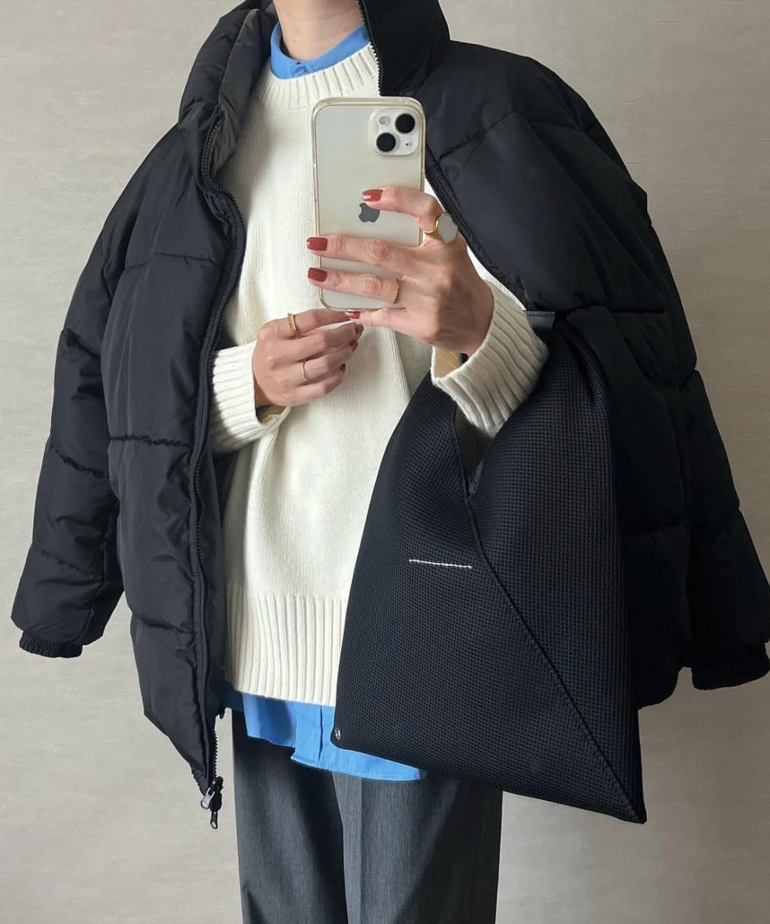 リバーシブルパデッドブルゾン - Image 46