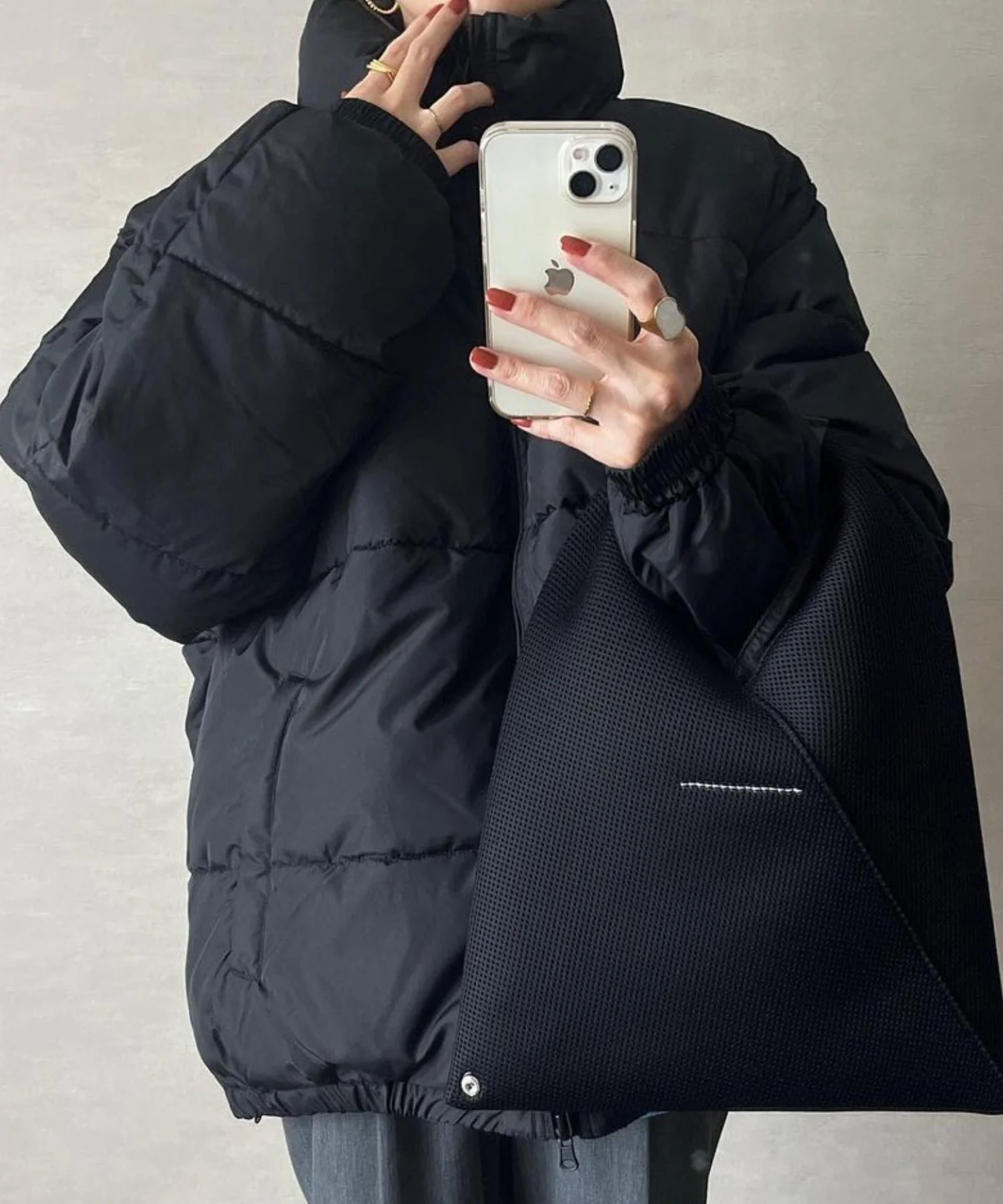 リバーシブルパデッドブルゾン - Image 47