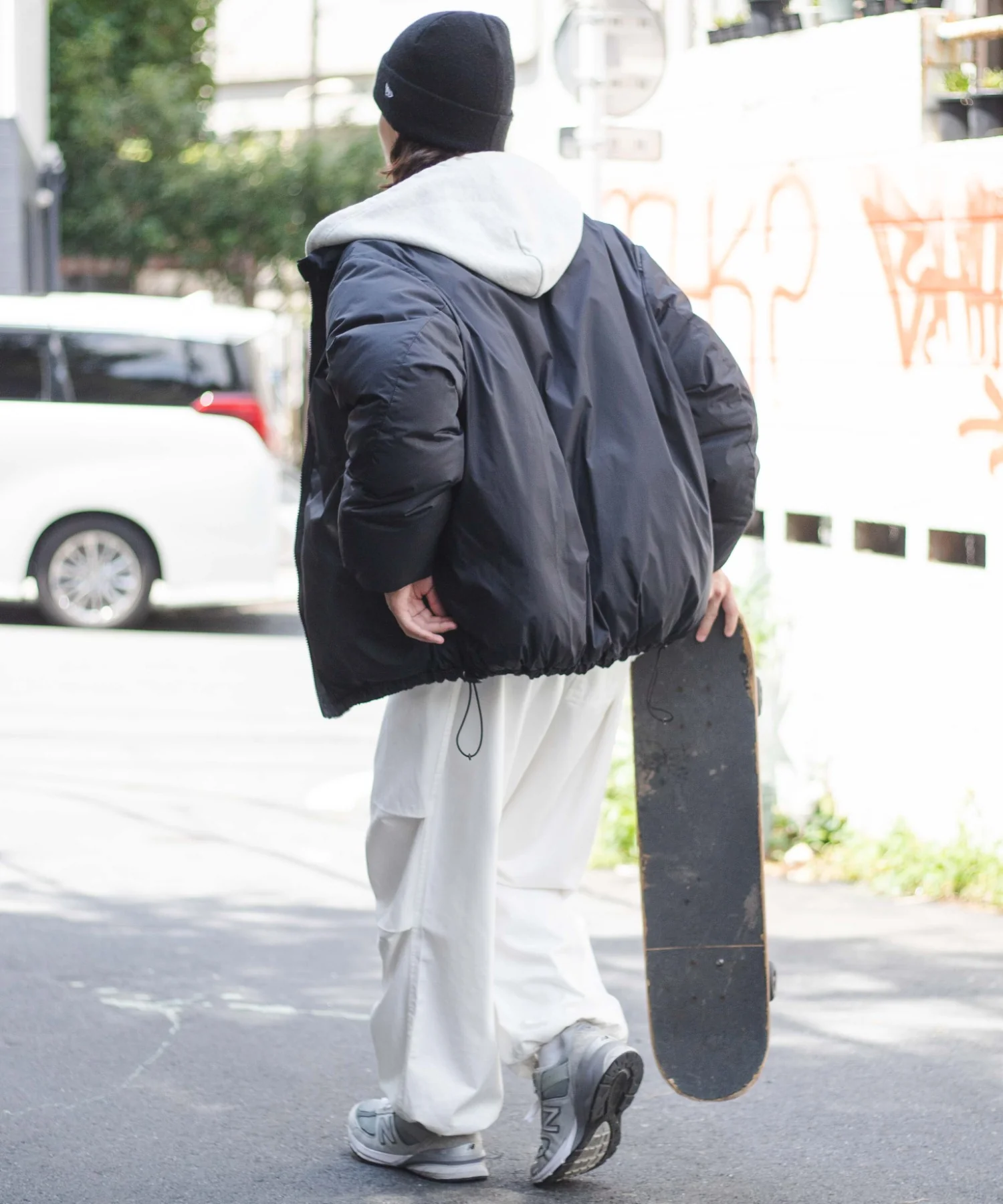 リバーシブルパデッドブルゾン - Image 9