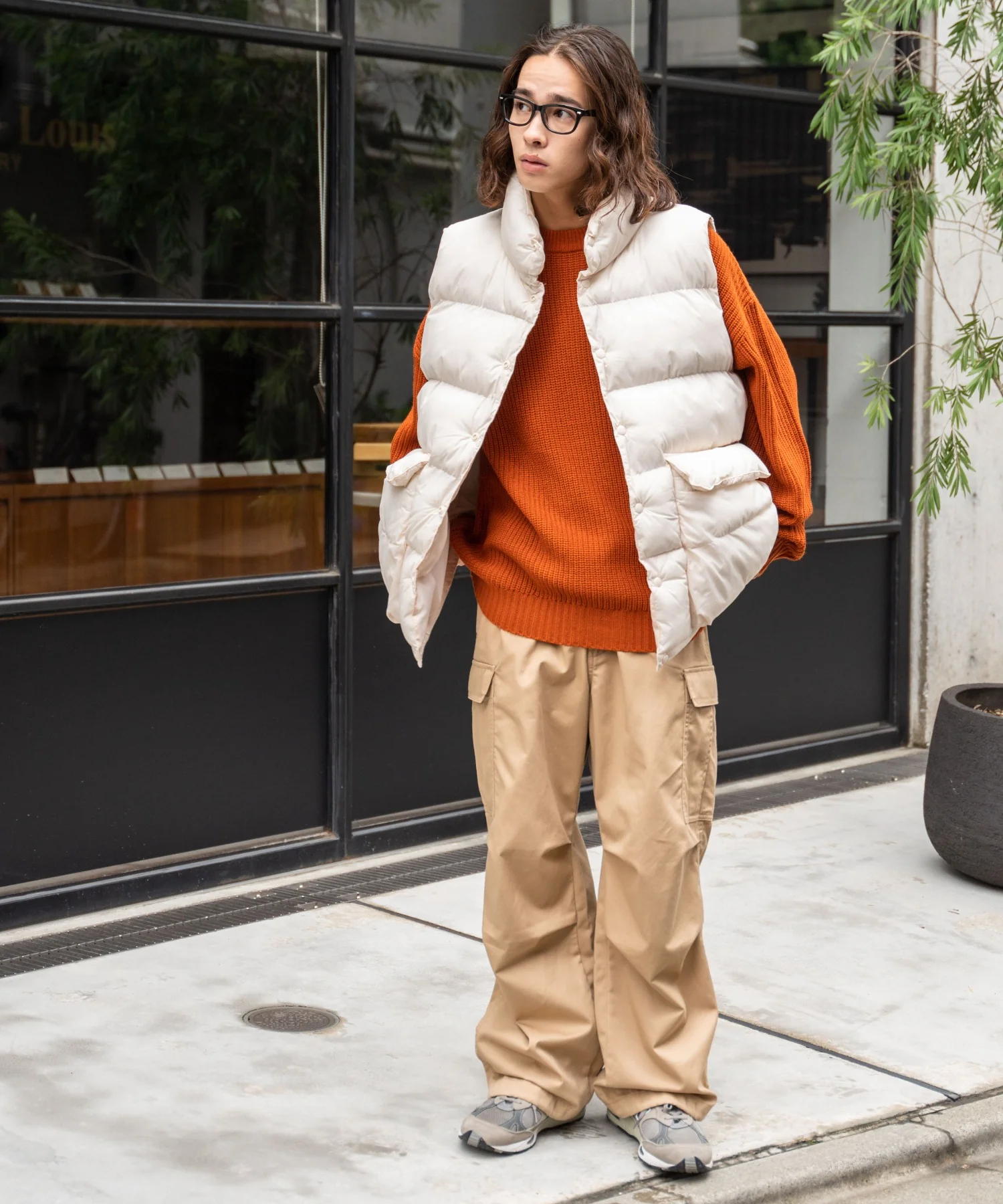 カラーナイロンパテッドベスト - Image 10