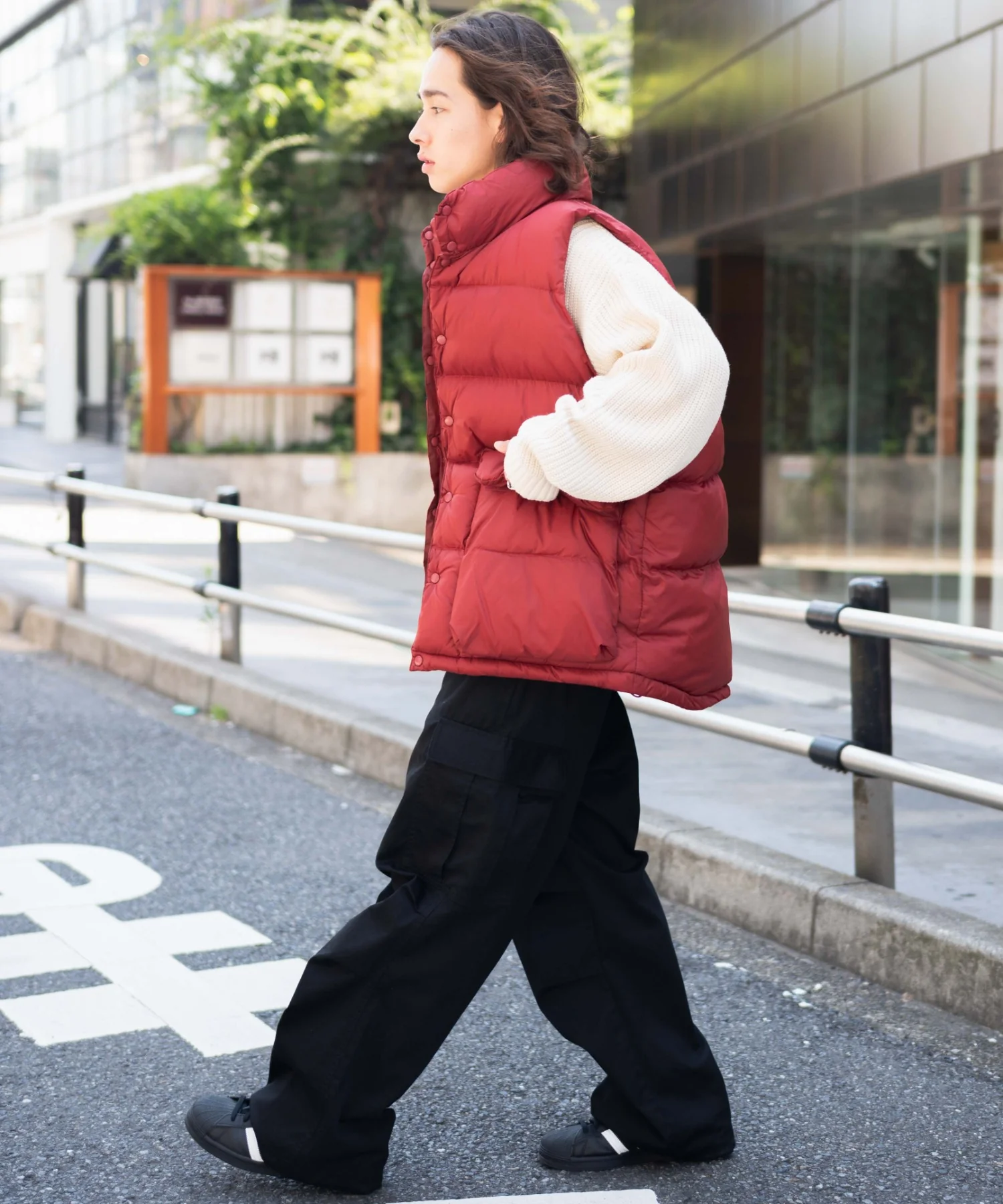 カラーナイロンパテッドベスト - Image 47