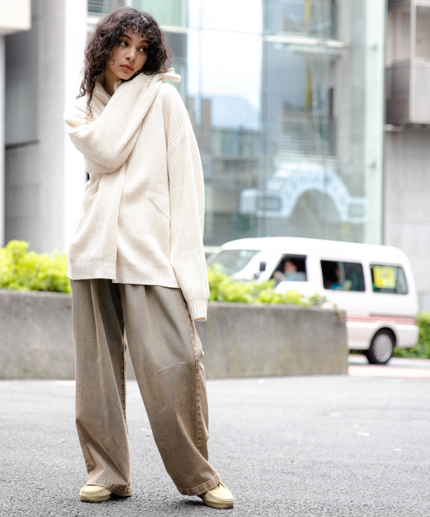 スケーターズタックワイドデニムパンツ - Image 12