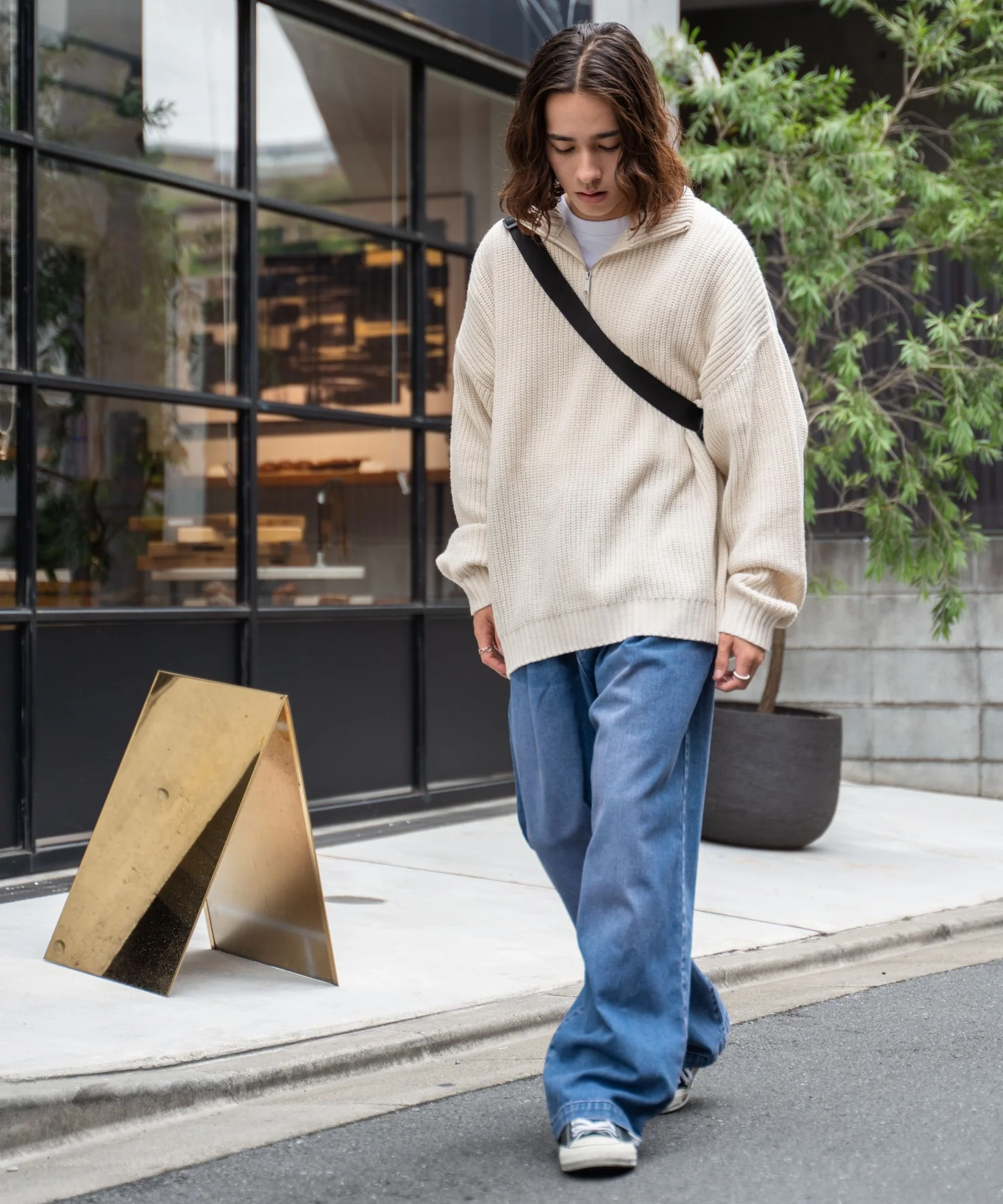 スケーターズタックワイドデニムパンツ - Image 14