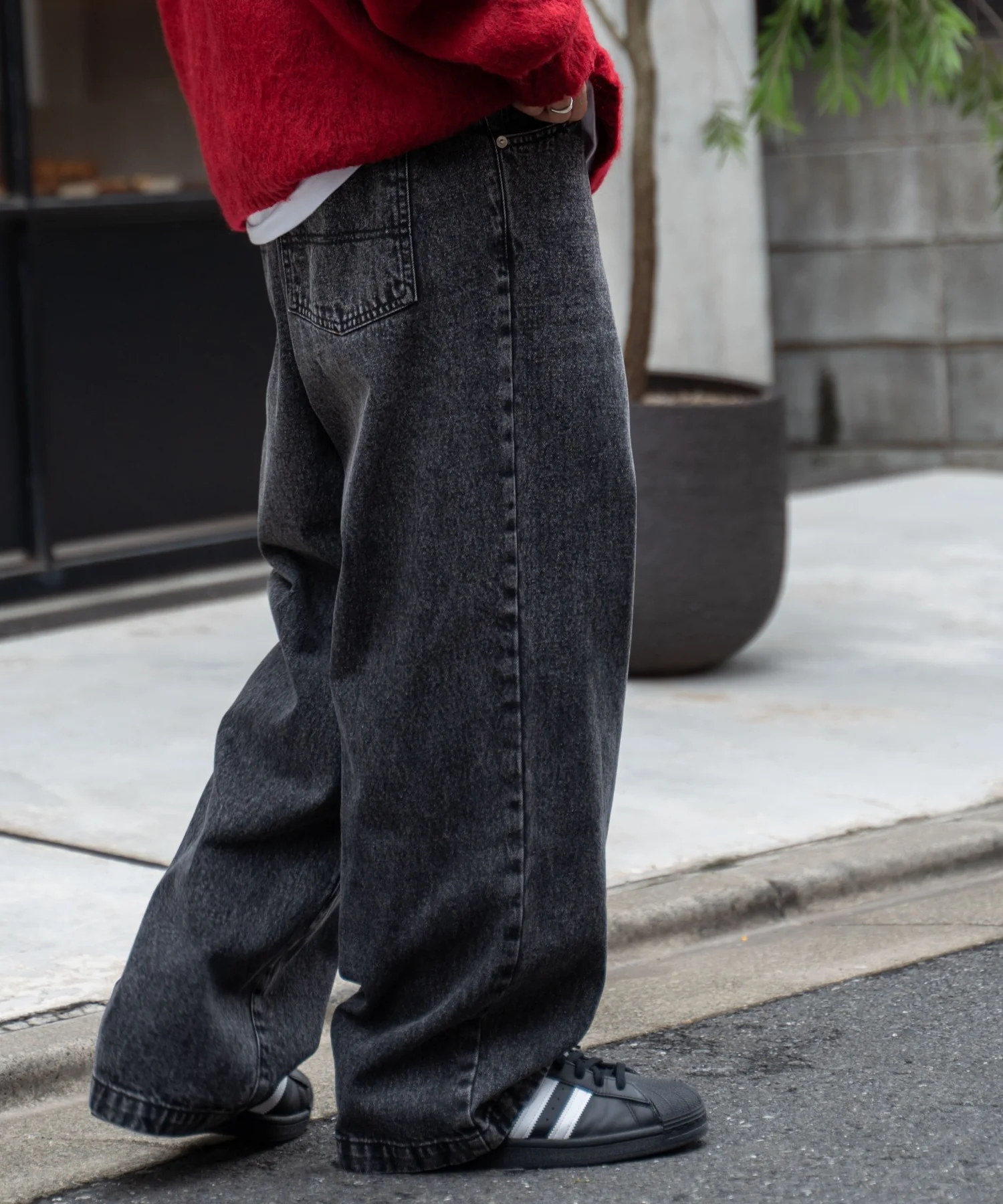 スケーターズタックワイドデニムパンツ - Image 18