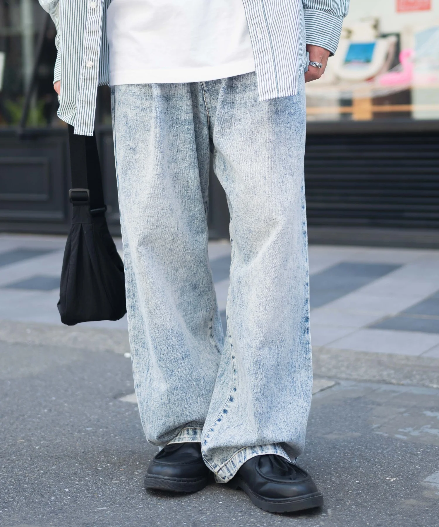 スケーターズタックワイドデニムパンツ - Image 28