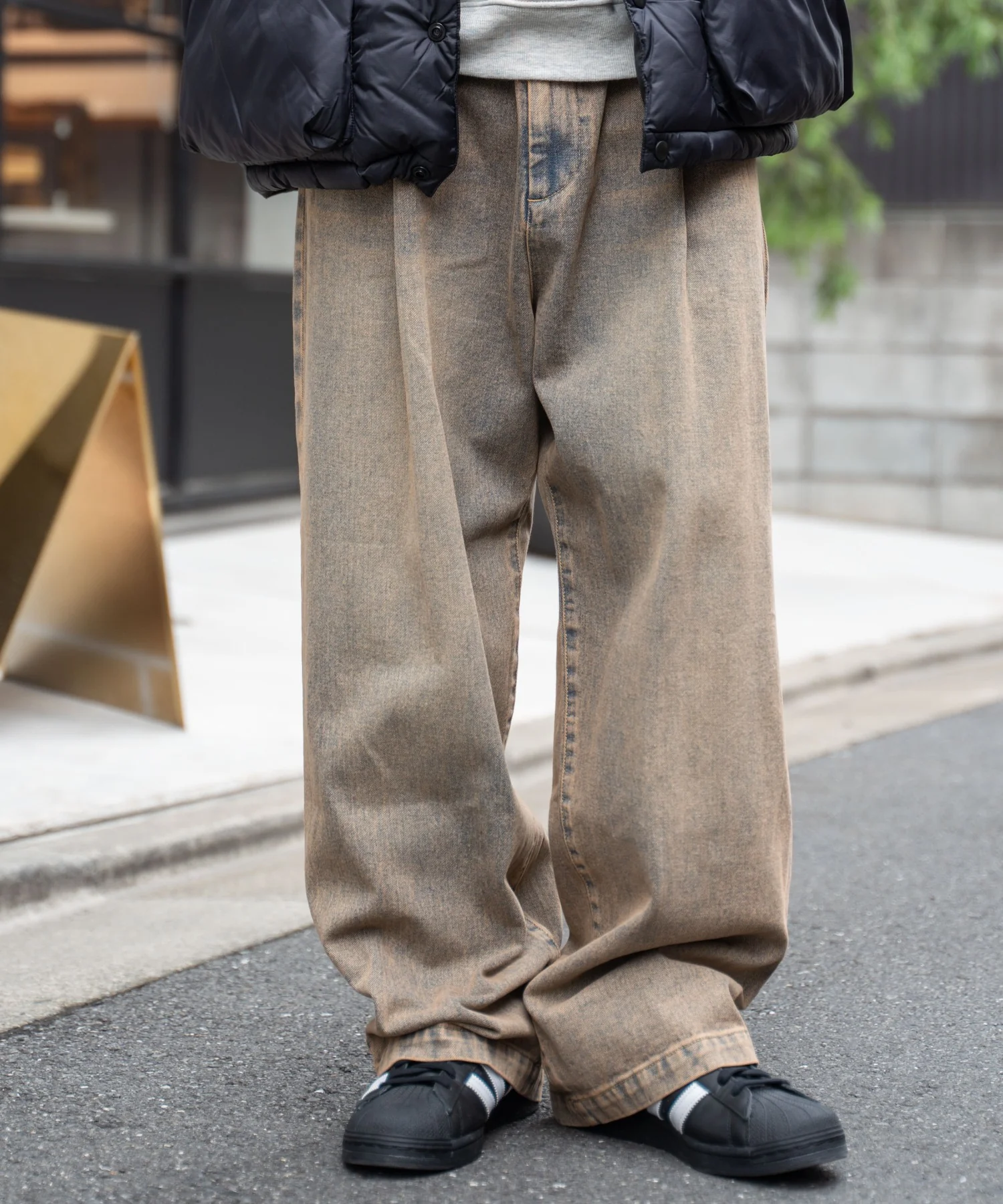 スケーターズタックワイドデニムパンツ - Image 37