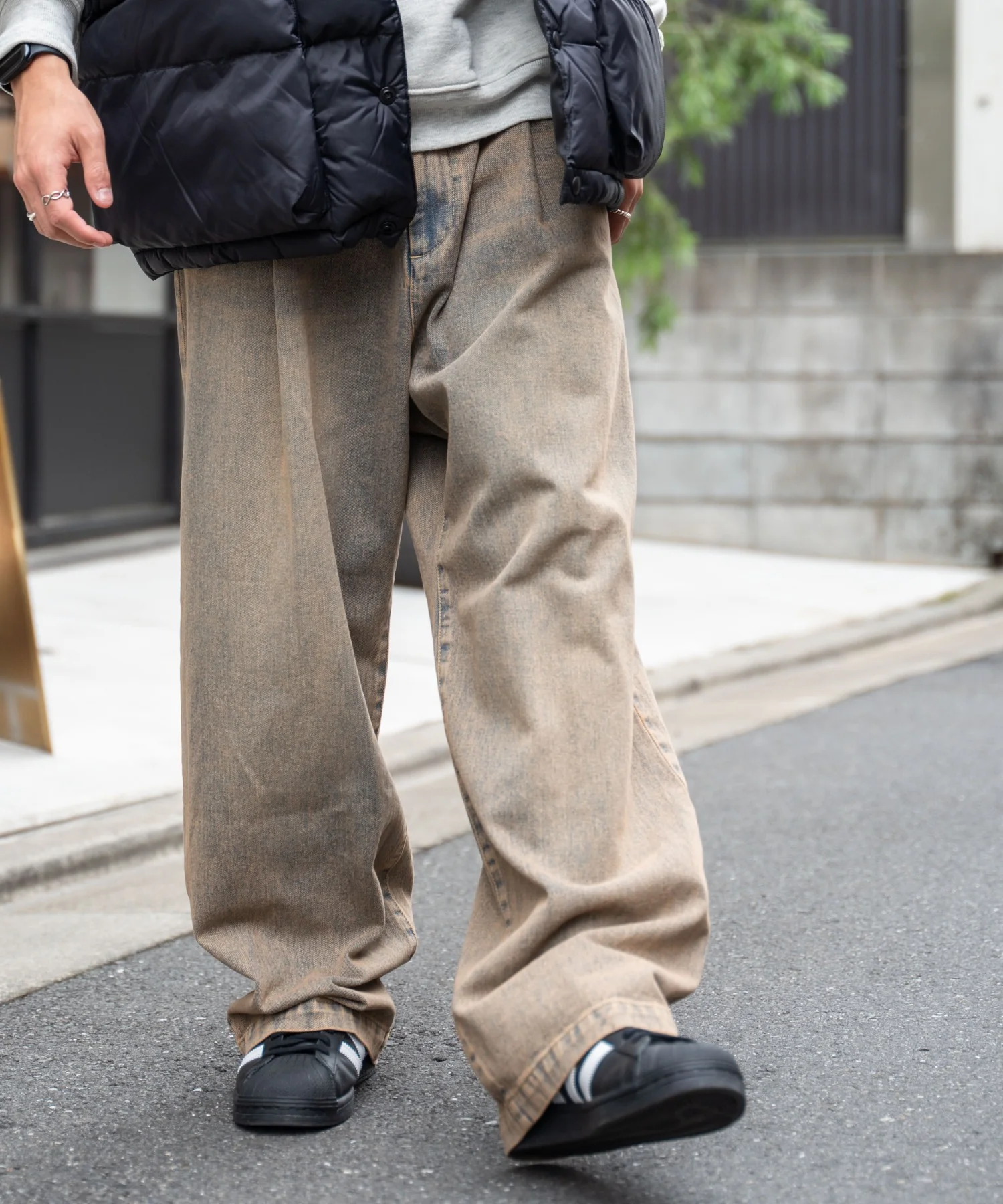 スケーターズタックワイドデニムパンツ - Image 39