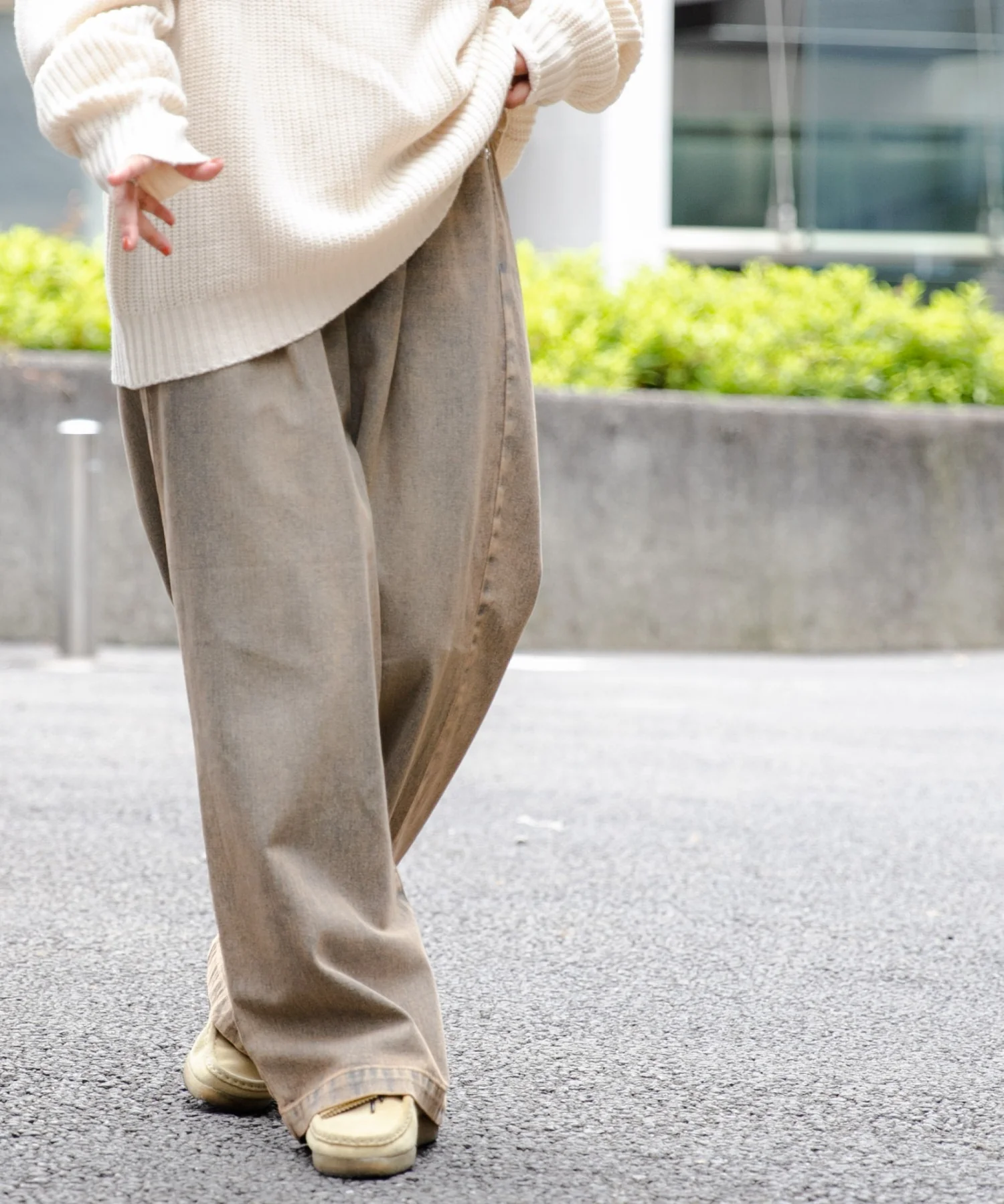 スケーターズタックワイドデニムパンツ - Image 4