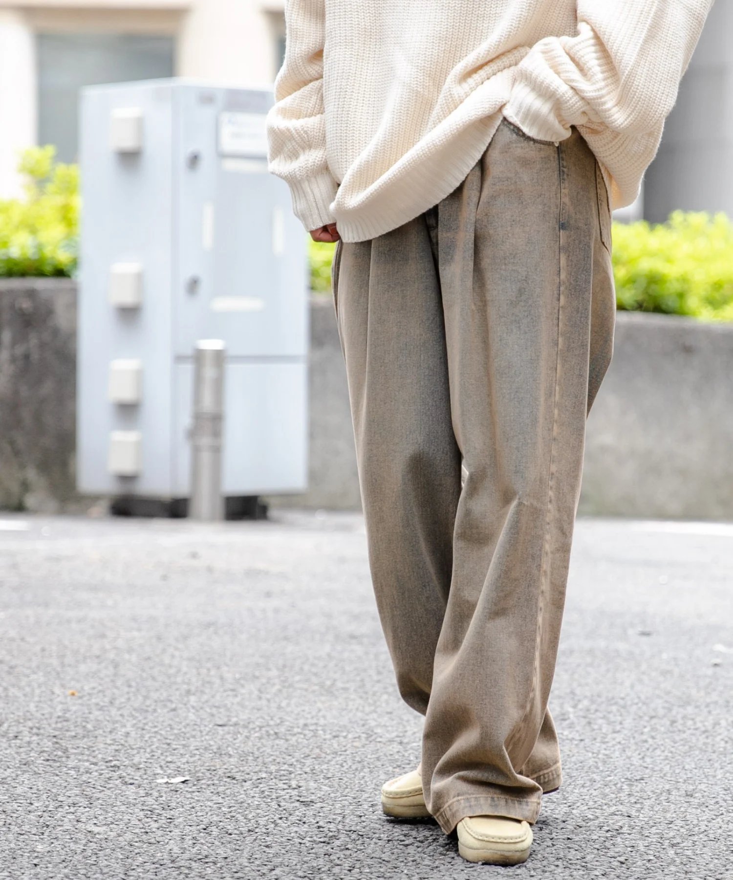 スケーターズタックワイドデニムパンツ - Image 42