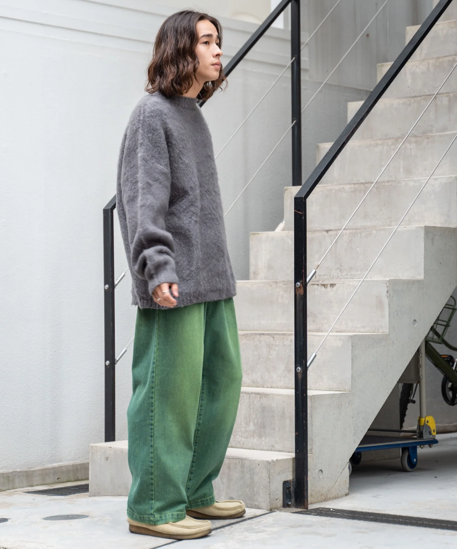 スケーターズタックワイドデニムパンツ - Image 48