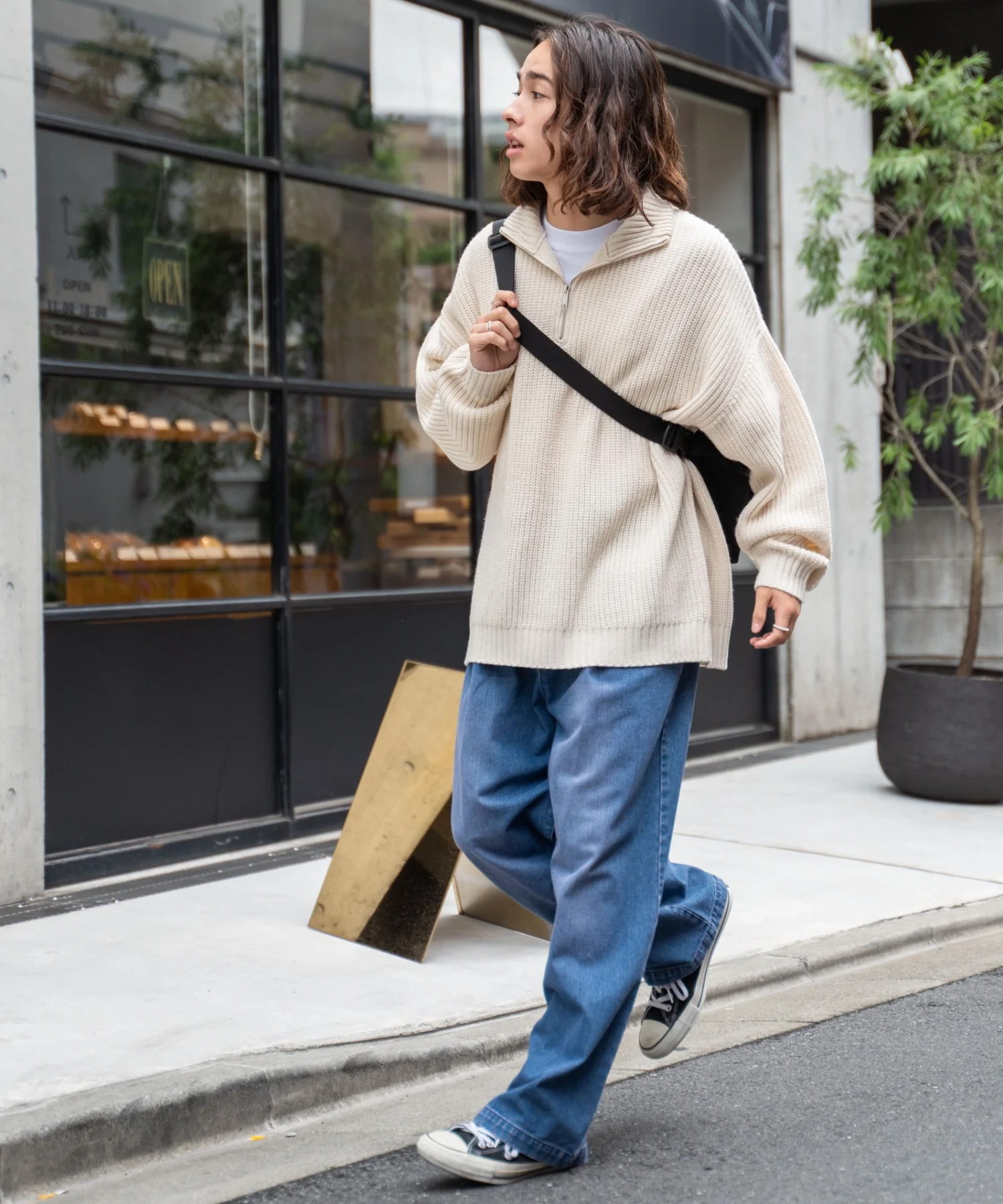 スケーターズタックワイドデニムパンツ - Image 55