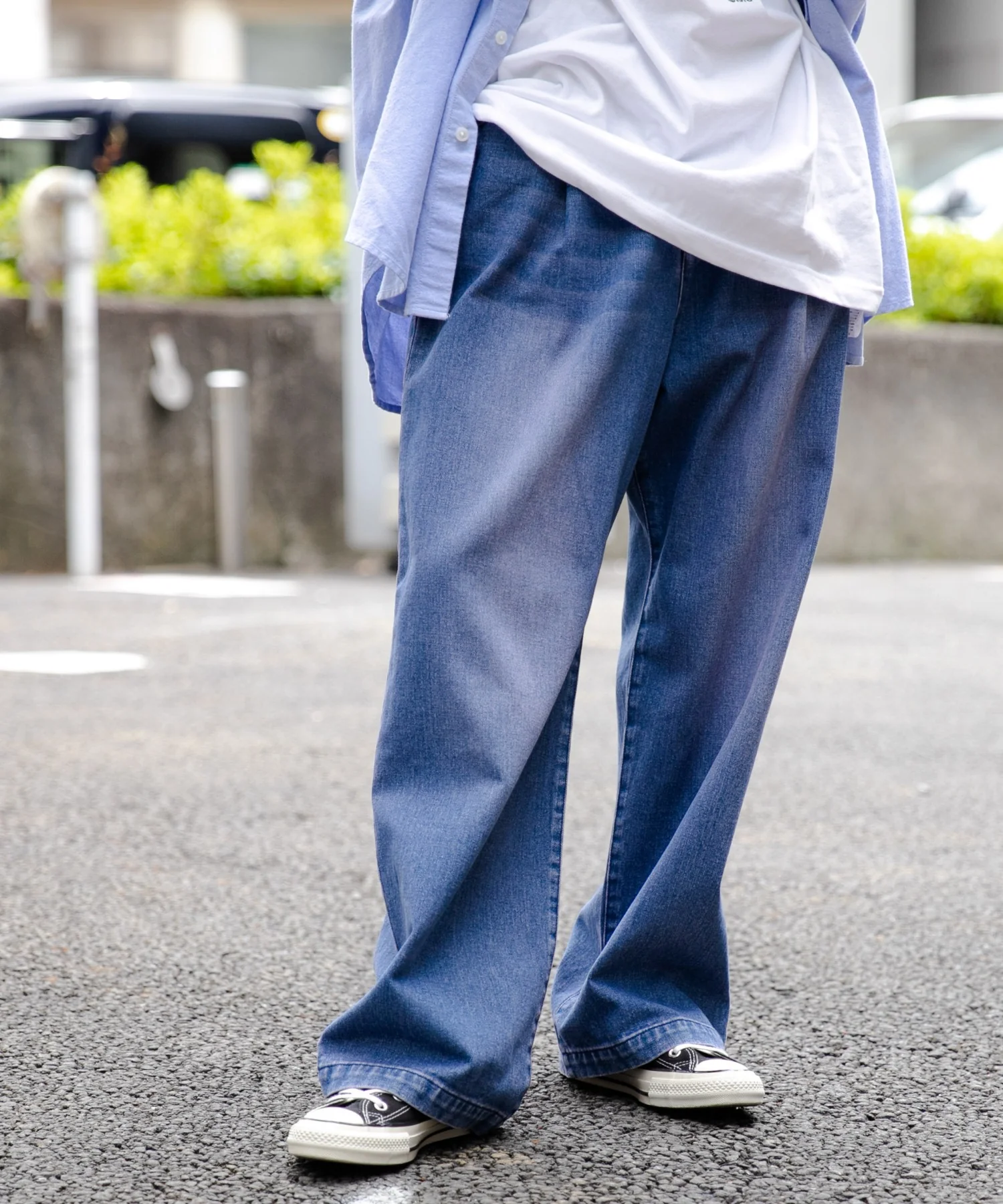 スケーターズタックワイドデニムパンツ - Image 58