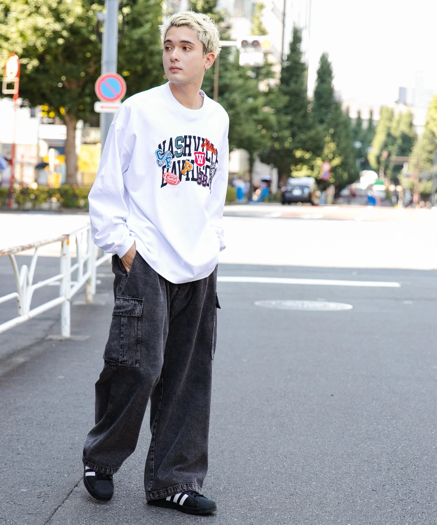 ヘビーウエイトワッペンロゴロンT - Image 10